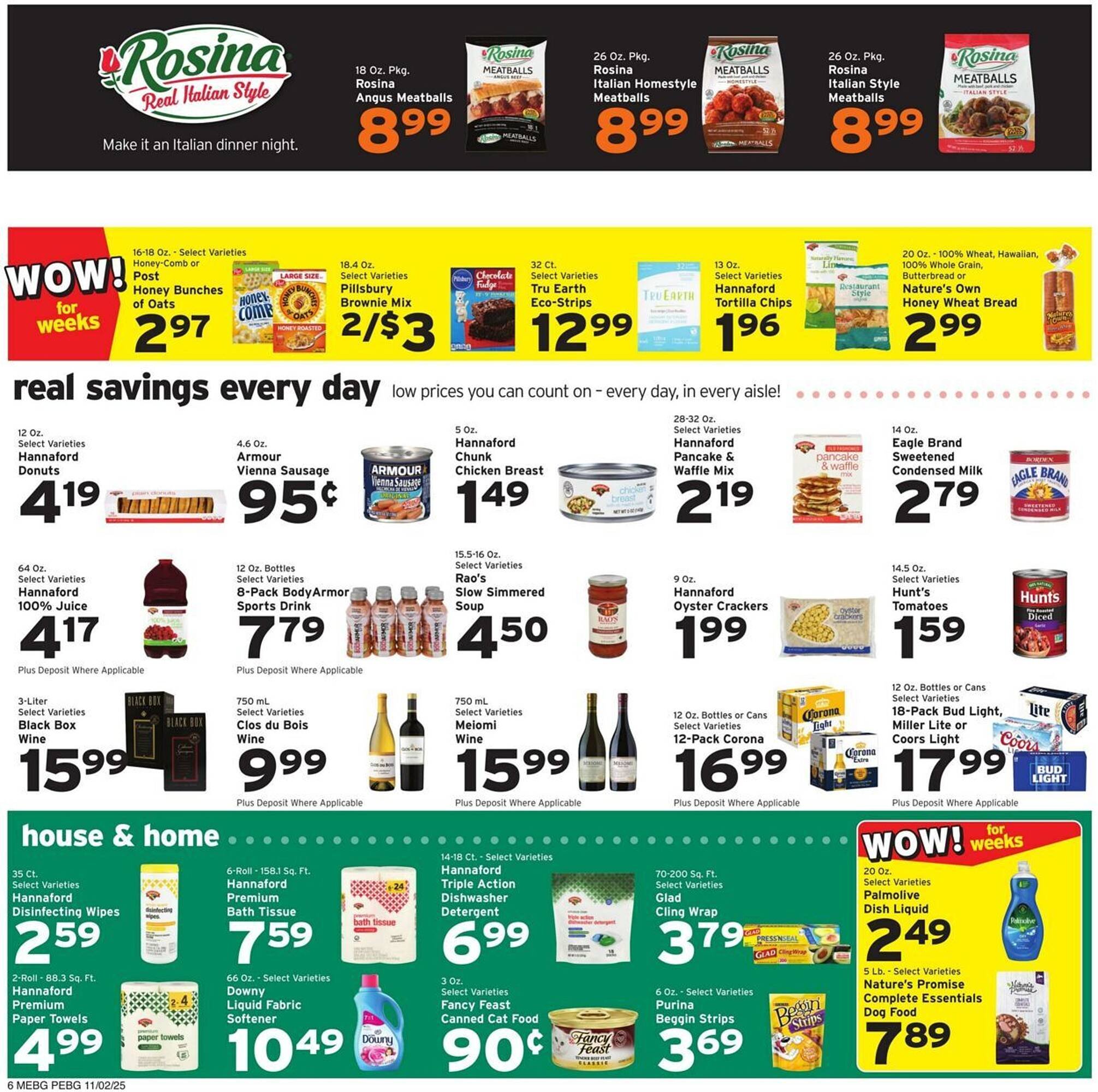 Hannaford flyer (2025-11-02 - 2025-11-08) | 6