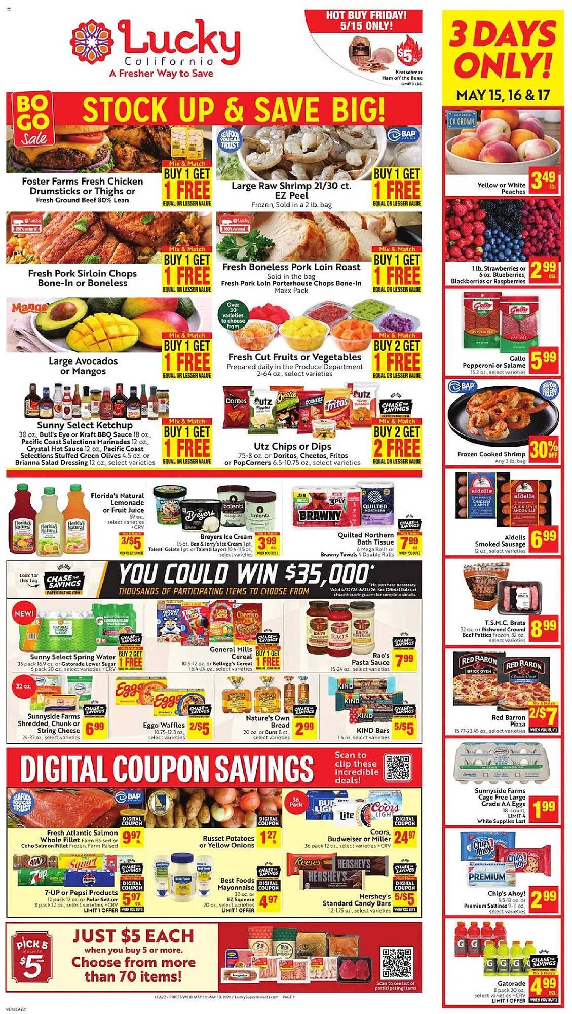 Lucky Supermarkets weekly ad