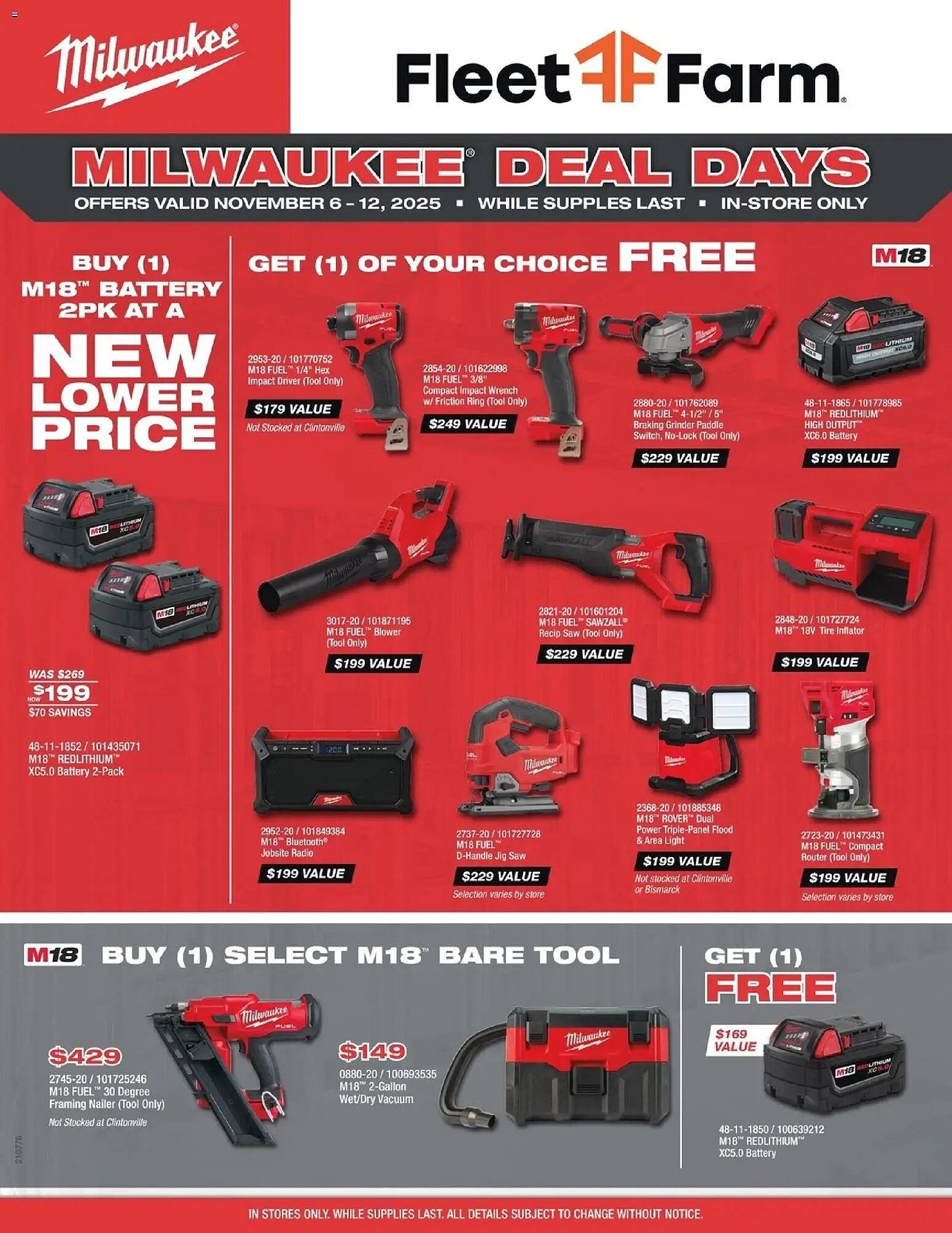 Mills Fleet Farm weekly ad (2025-11-06 - 2025-11-13) | 1