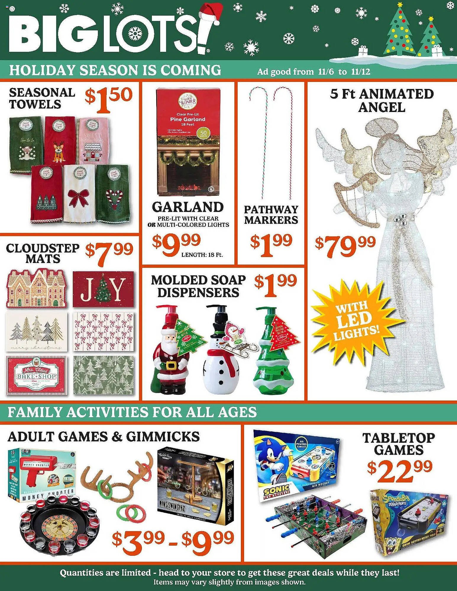 Big Lots weekly ad (2025-11-06 - 2025-11-12) | 1