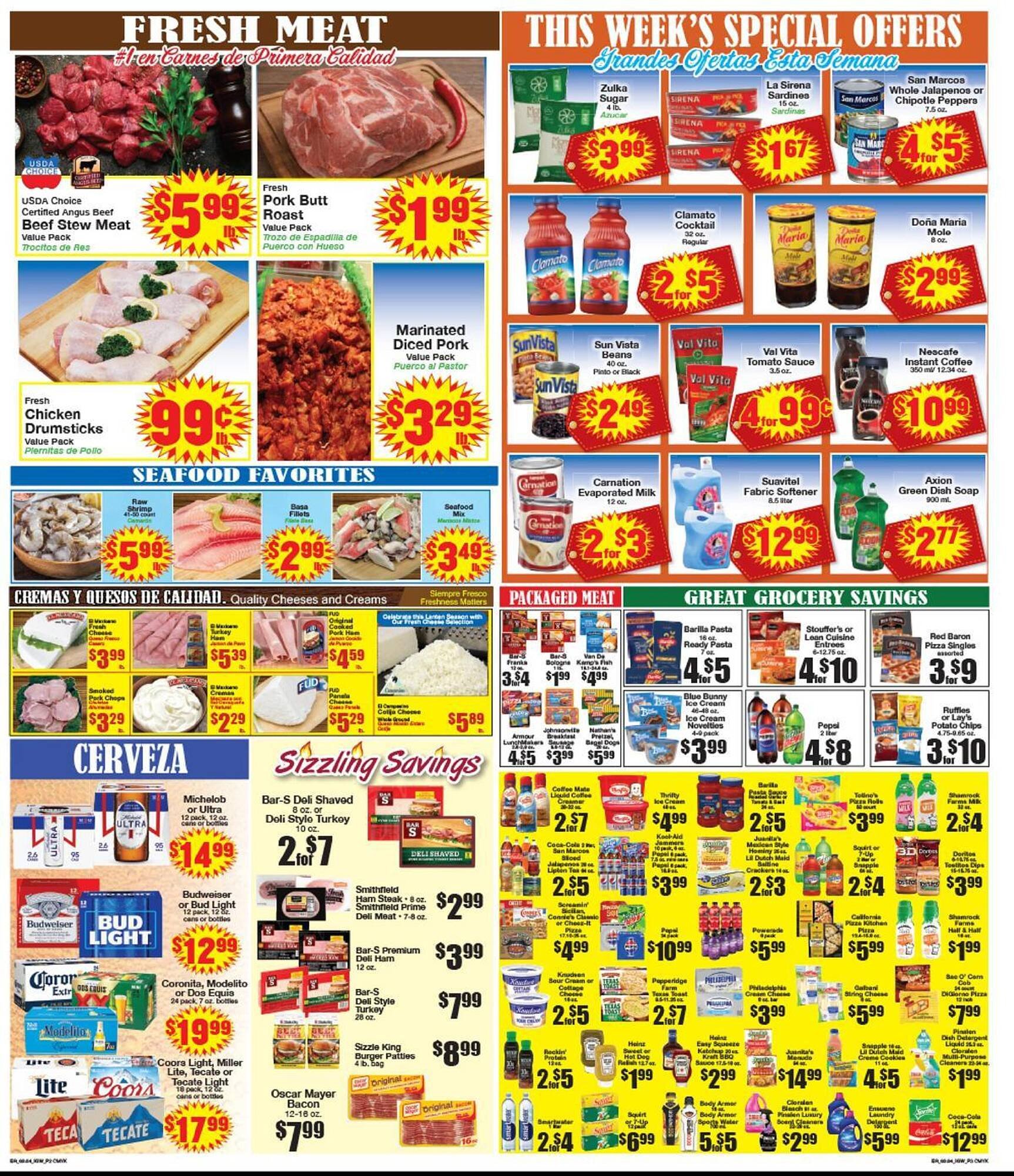 Supermercado El Rancho weekly ad