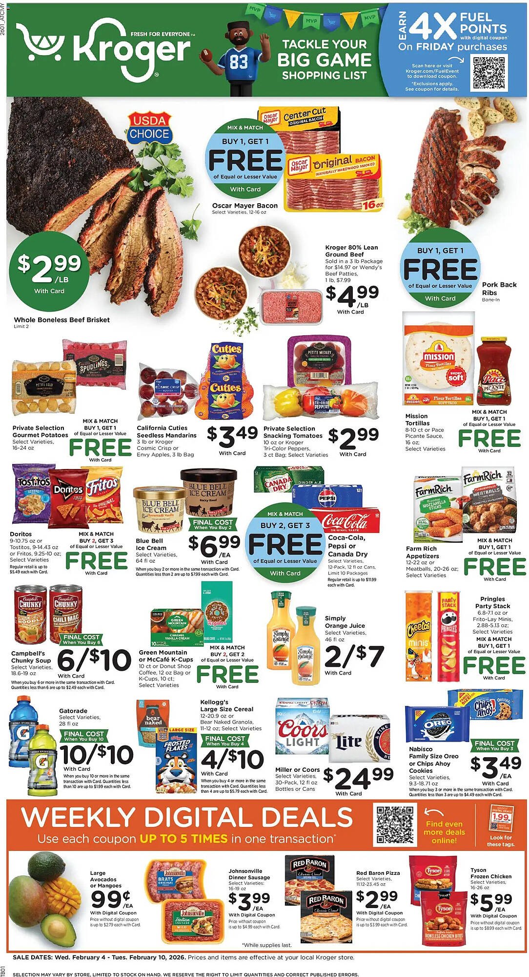 Kroger weekly ad (2026-02-04 - 2026-02-11)