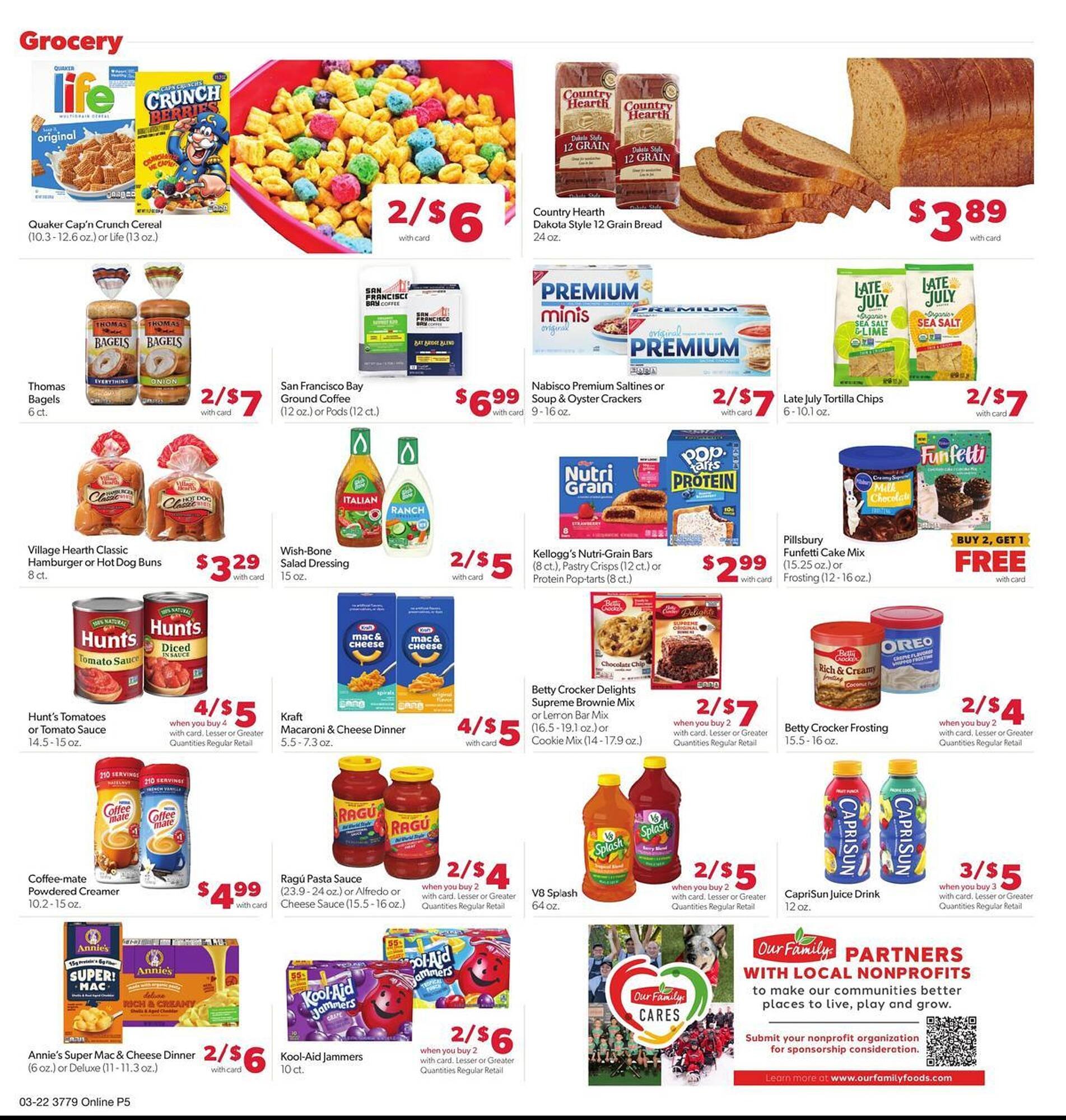 Family Fare weekly ad