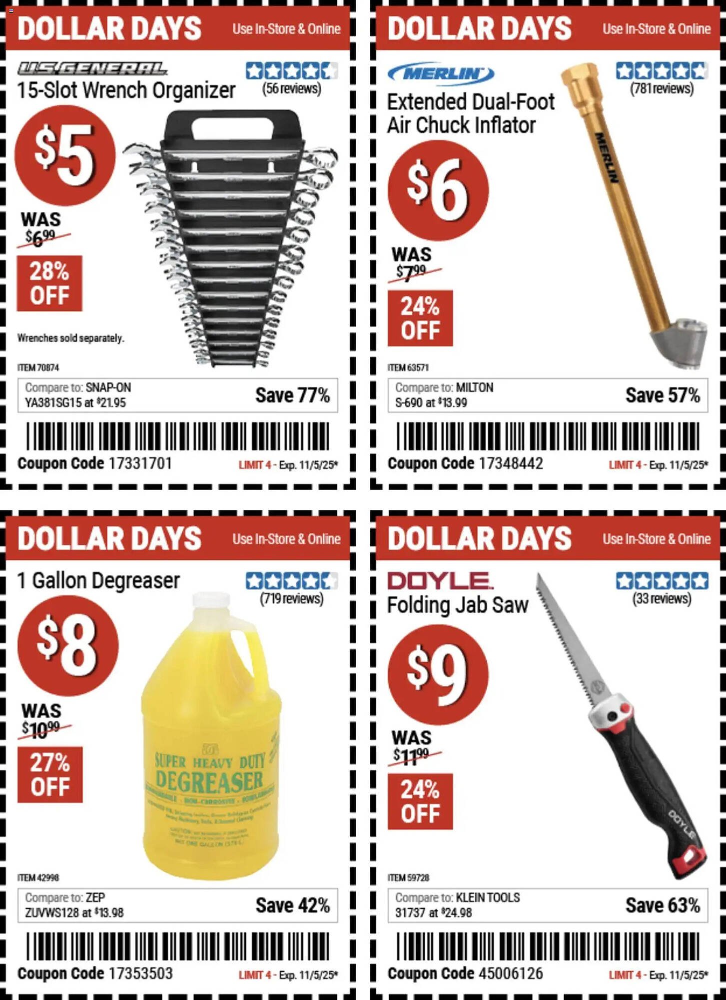 Harbor Freight Tools weekly ad (2025-10-23 - 2025-11-06) | 1