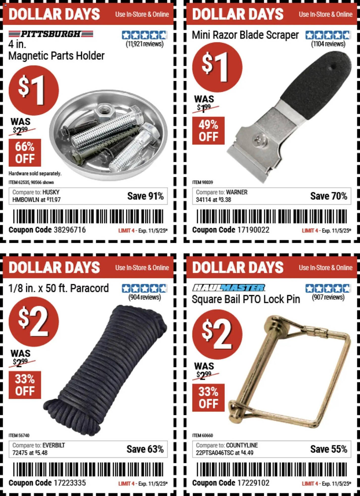Harbor Freight Tools weekly ad (2025-10-23 - 2025-11-06) | 2