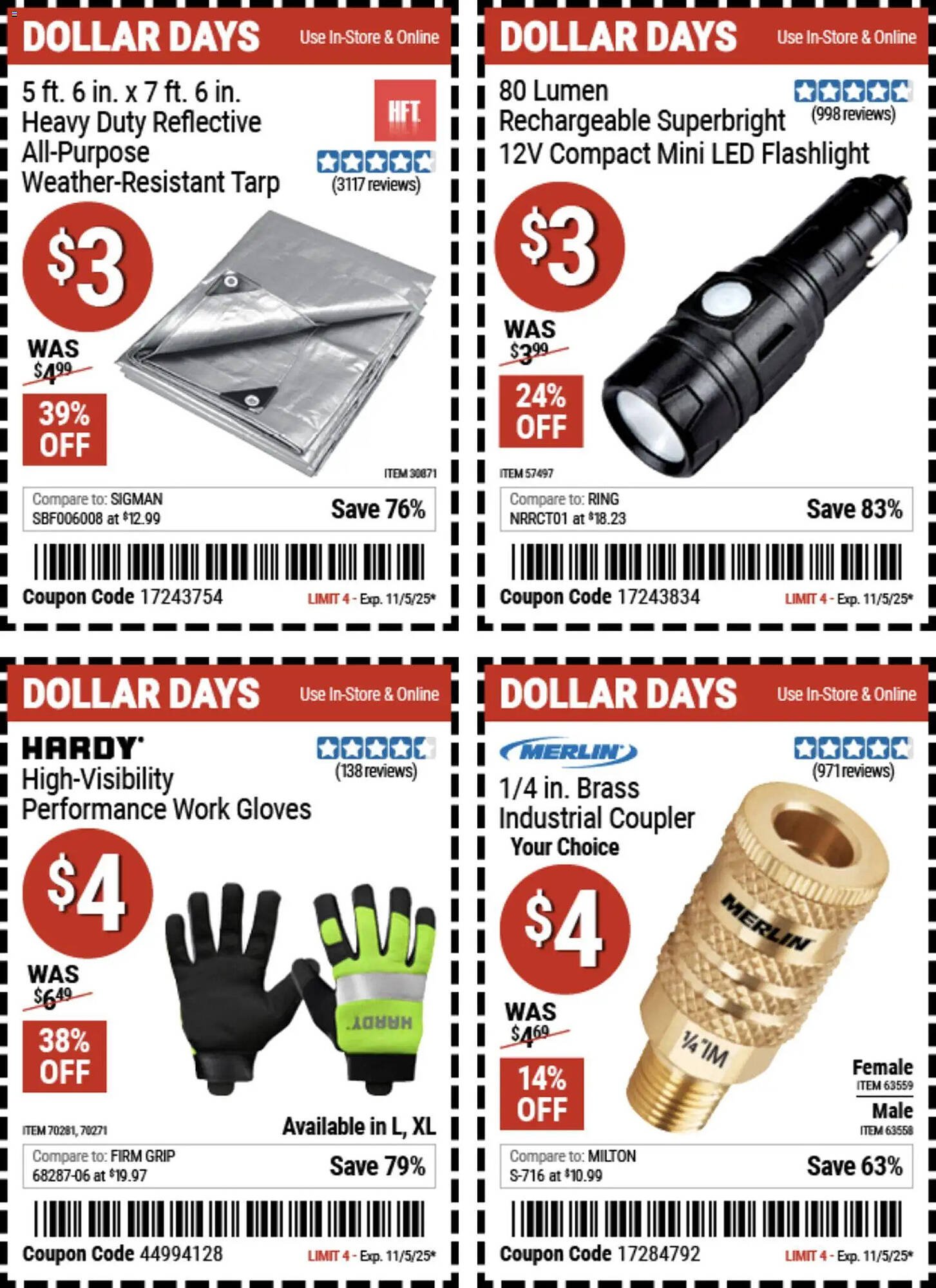 Harbor Freight Tools weekly ad (2025-10-23 - 2025-11-06) | 4