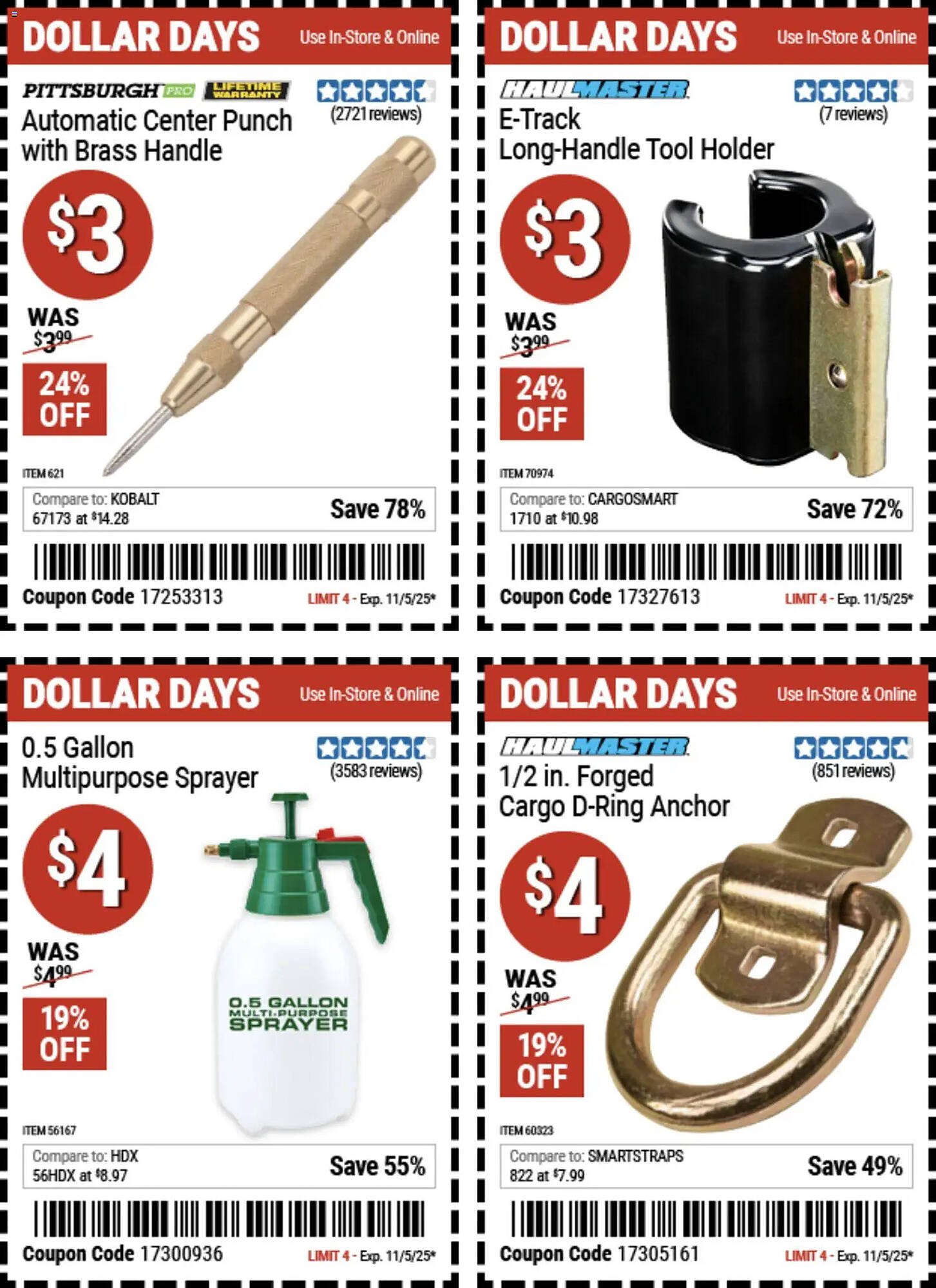Harbor Freight Tools weekly ad (2025-10-23 - 2025-11-06) | 5