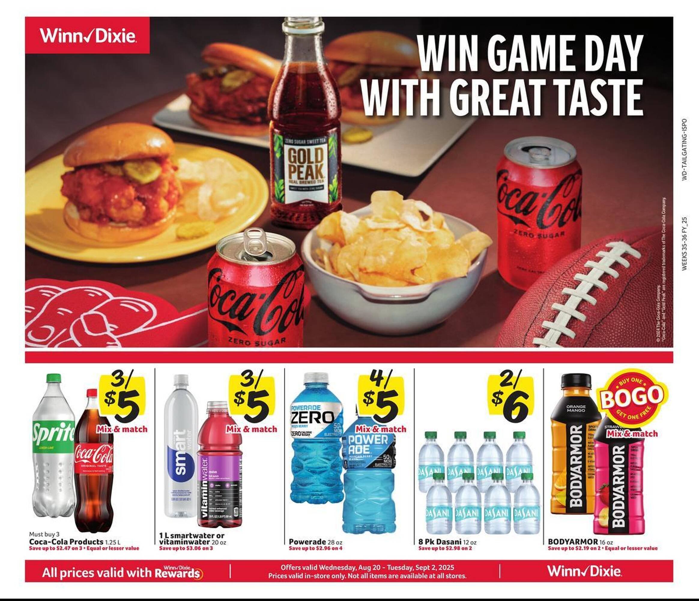 Winn Dixie Weekly Ad (2025-08-20 - 2025-09-02) | 1