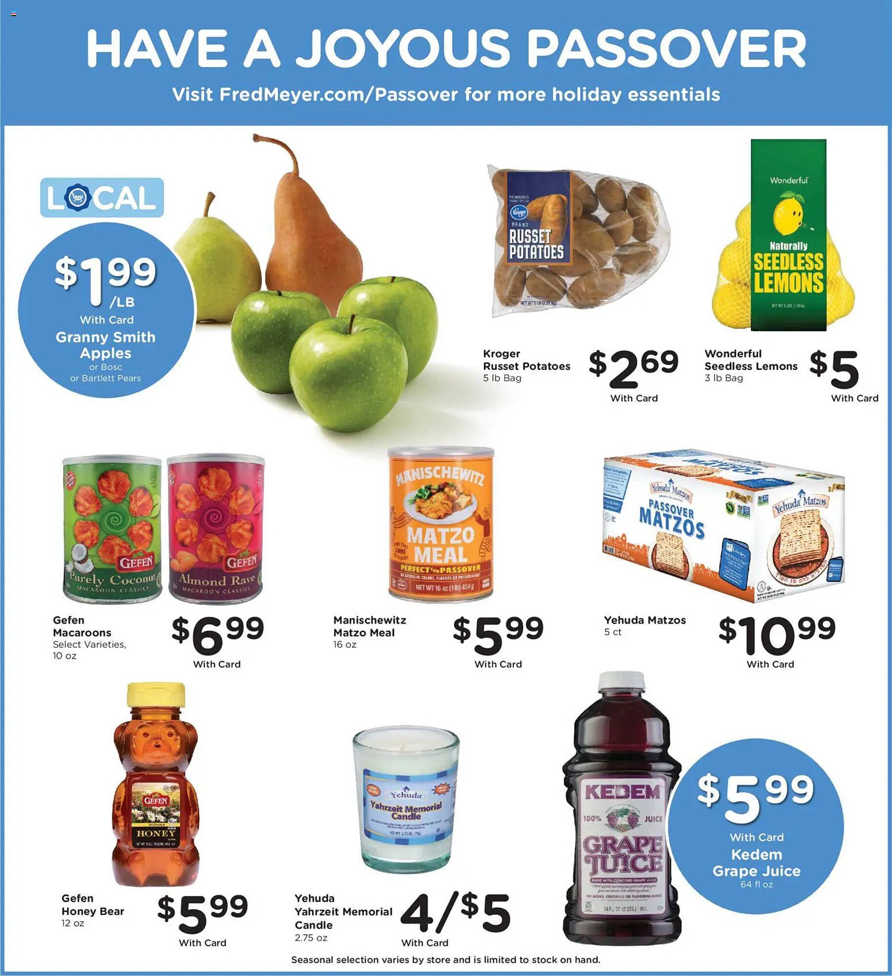 Fred Meyer weekly ad