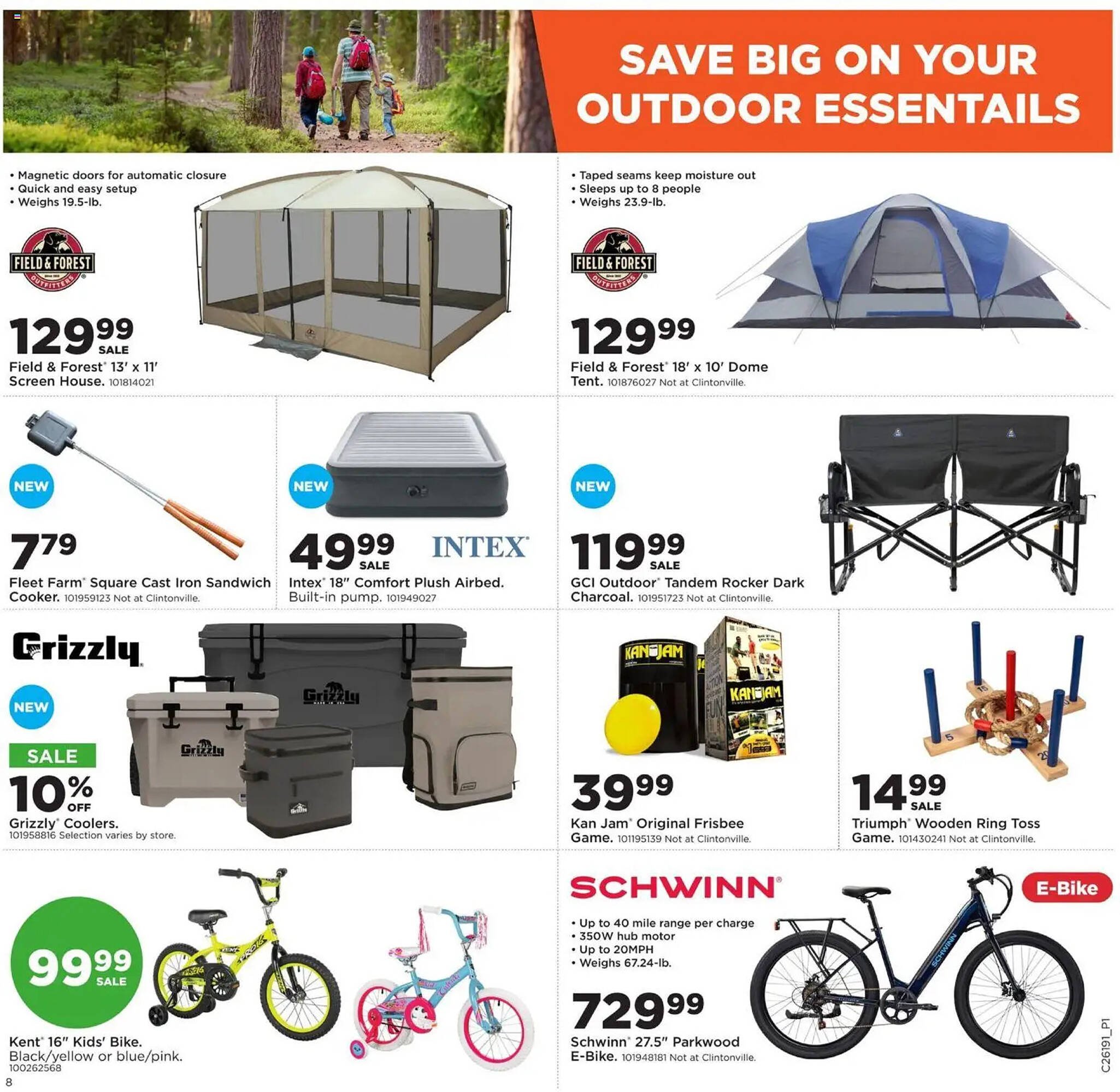 Mills Fleet Farm weekly ad