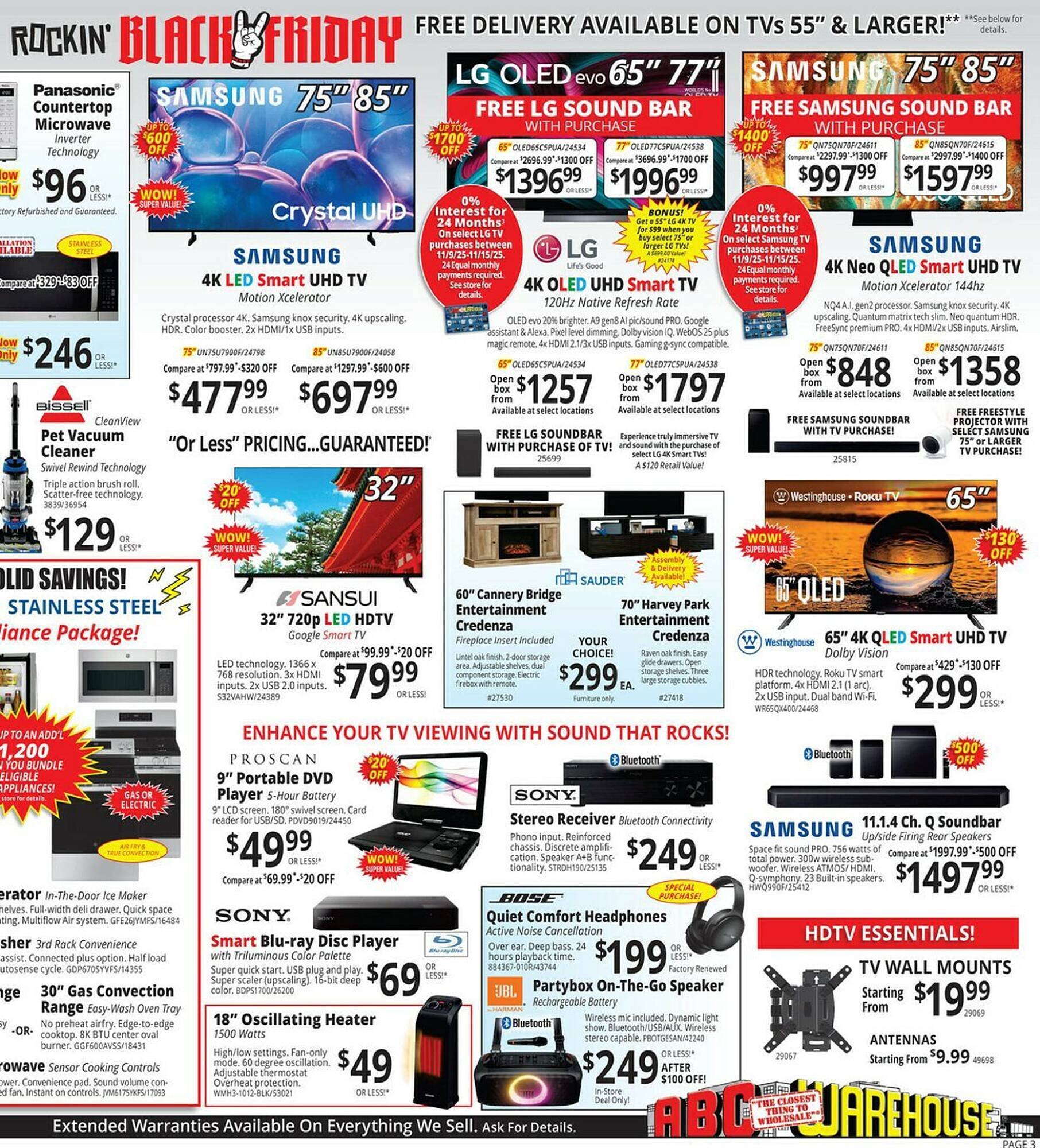 ABC Warehouse weekly ad (2025-11-09 - 2025-11-15) | 3