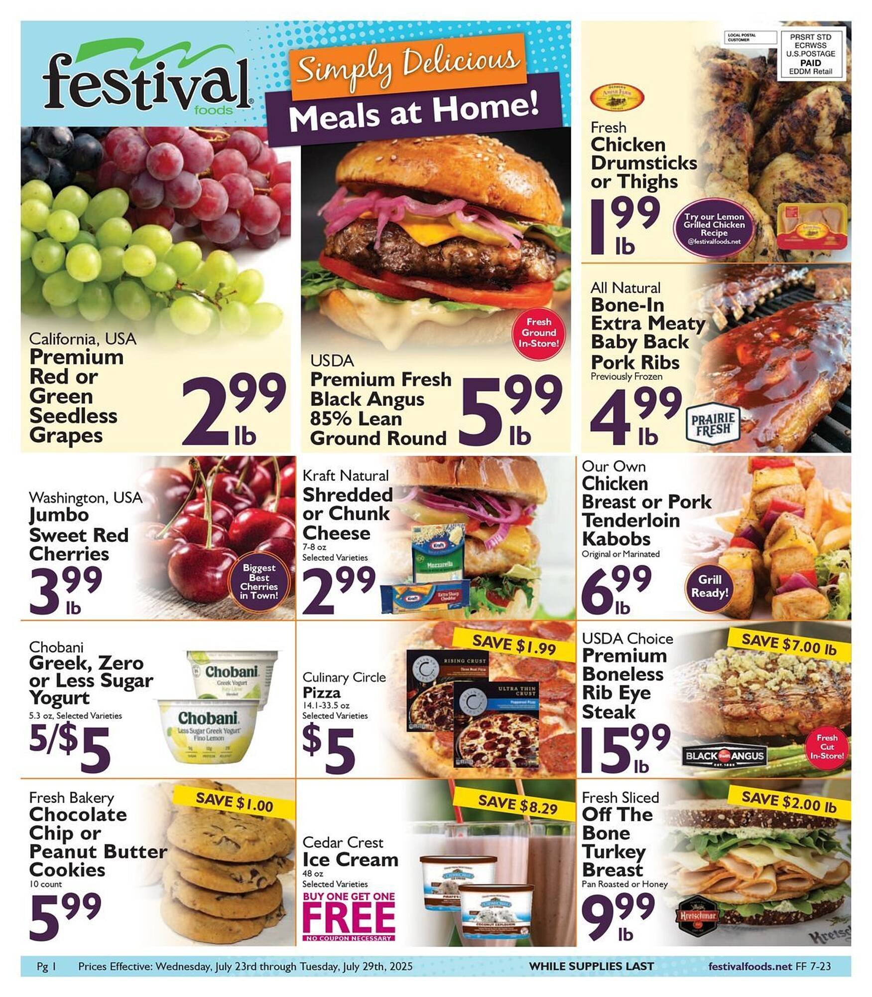 Festival Foods Weekly Ad (2025-07-23 - 2025-07-29) | 1
