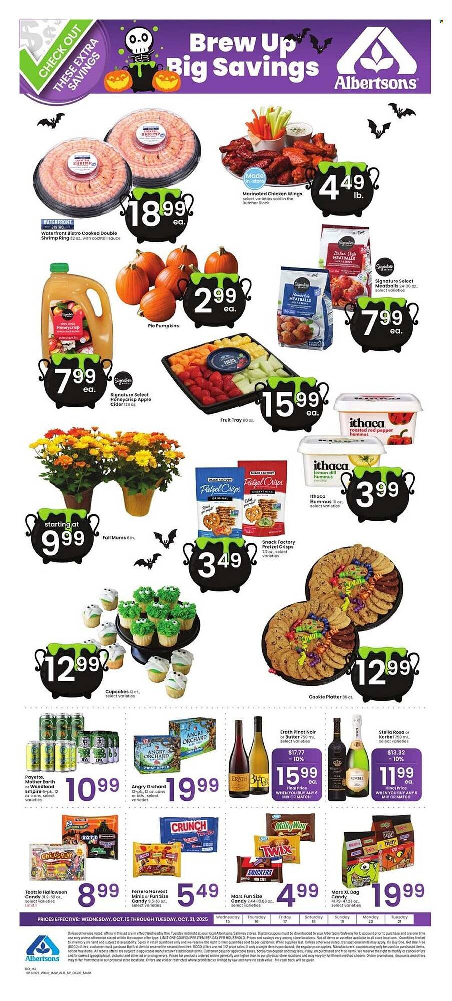 Albertsons weekly ad (2025-10-15 - 2025-10-21) | 1