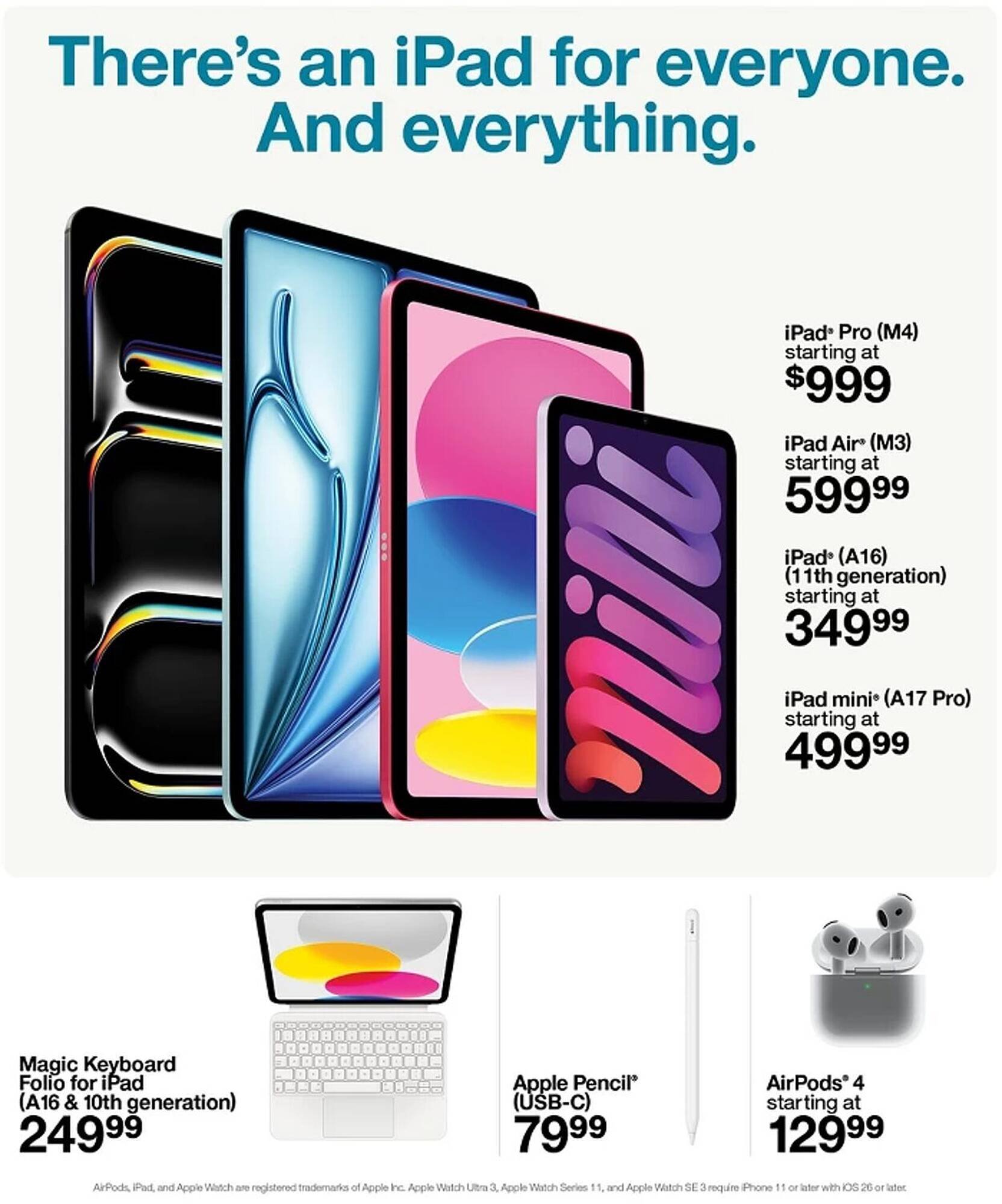 Target weekly ad