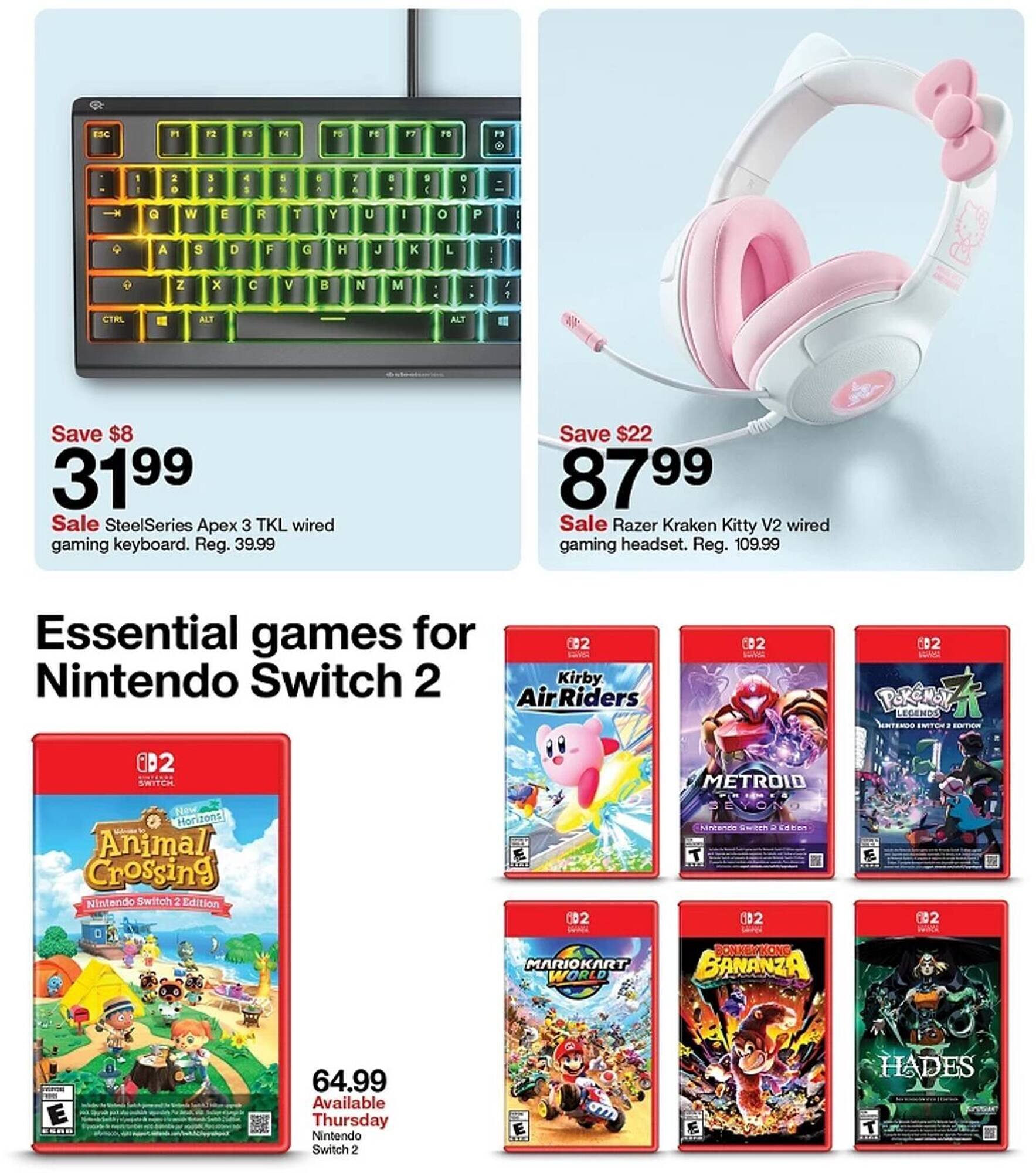 Target weekly ad