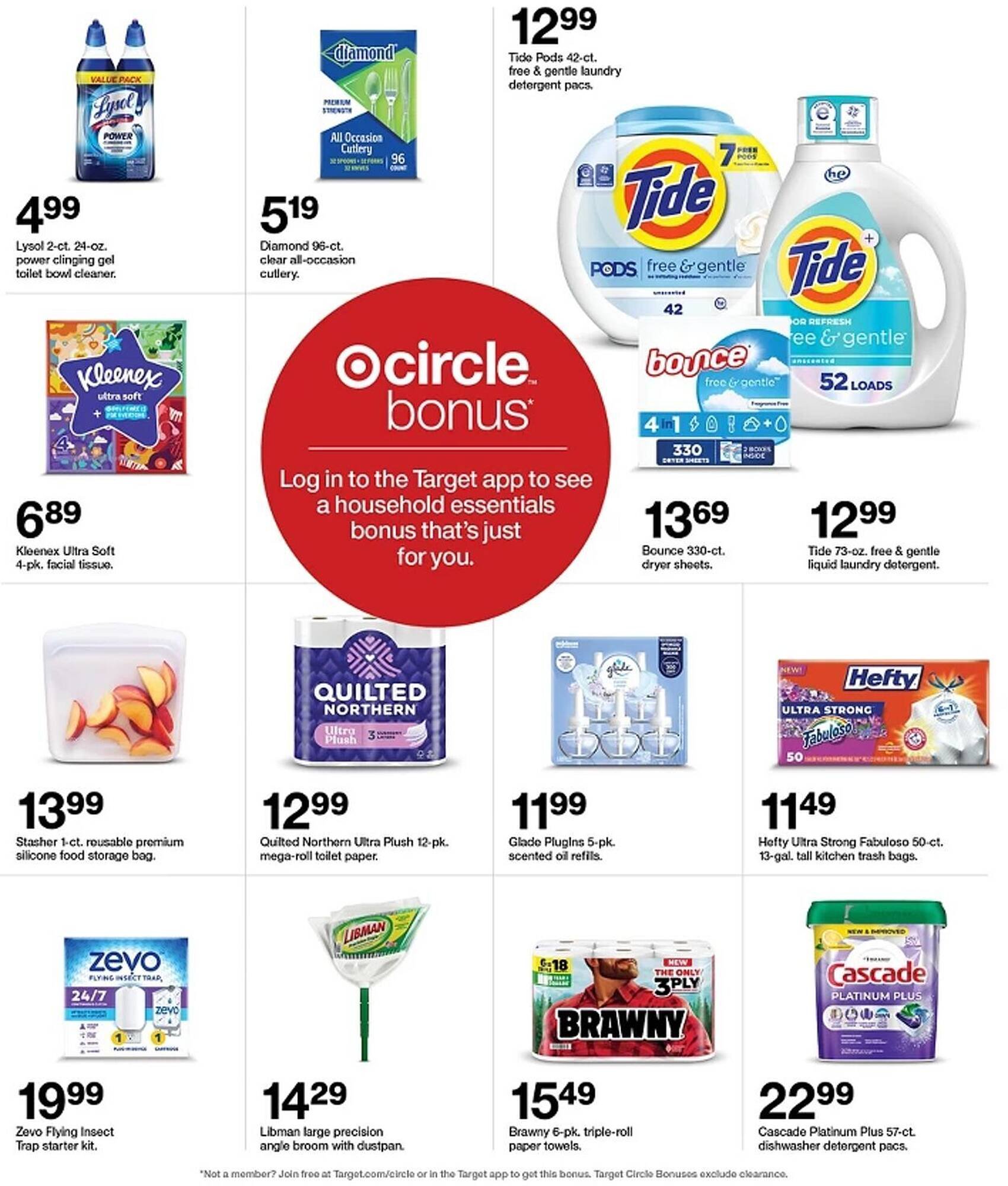 Target weekly ad