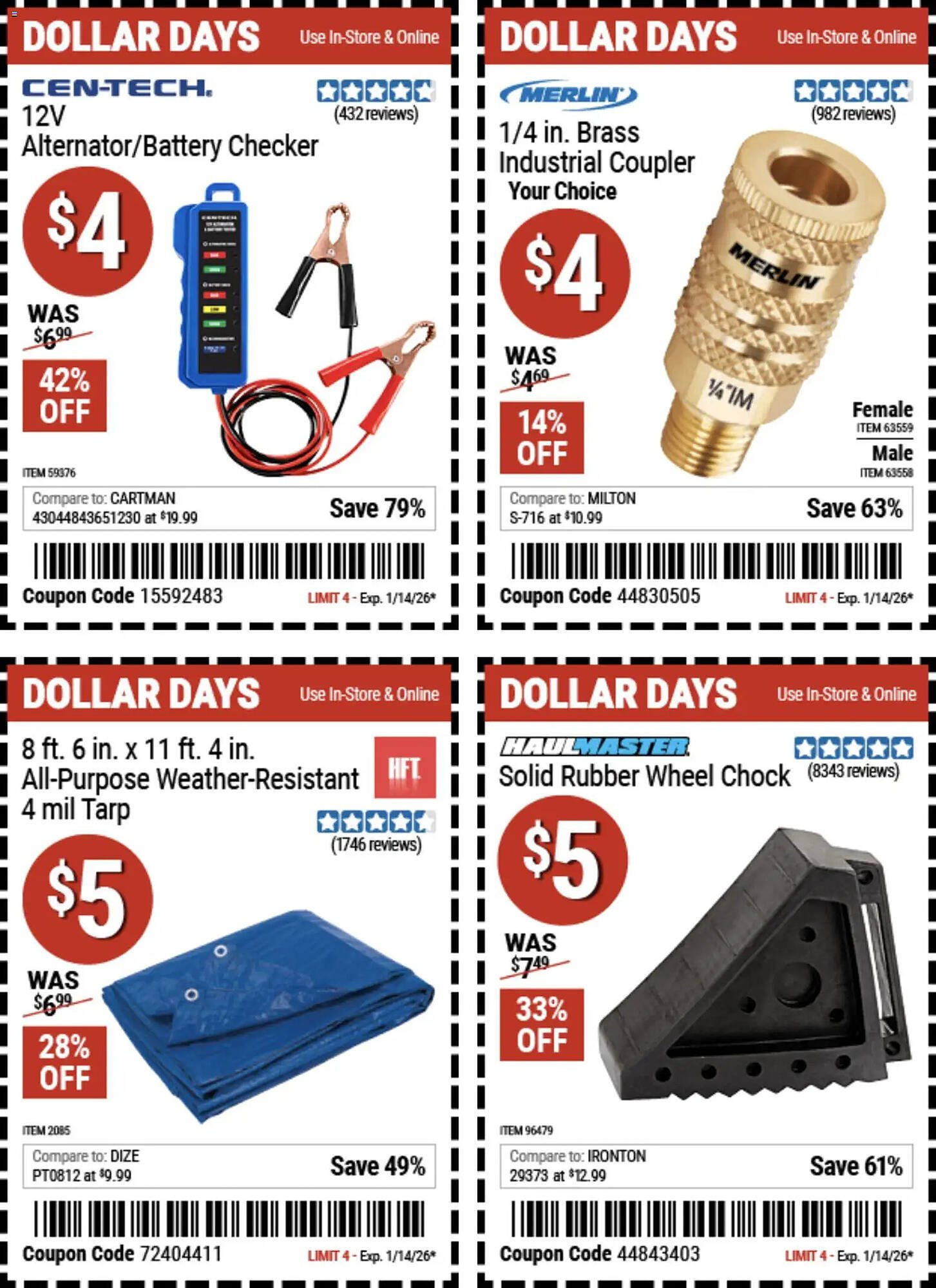 Harbor Freight Tools weekly ad
