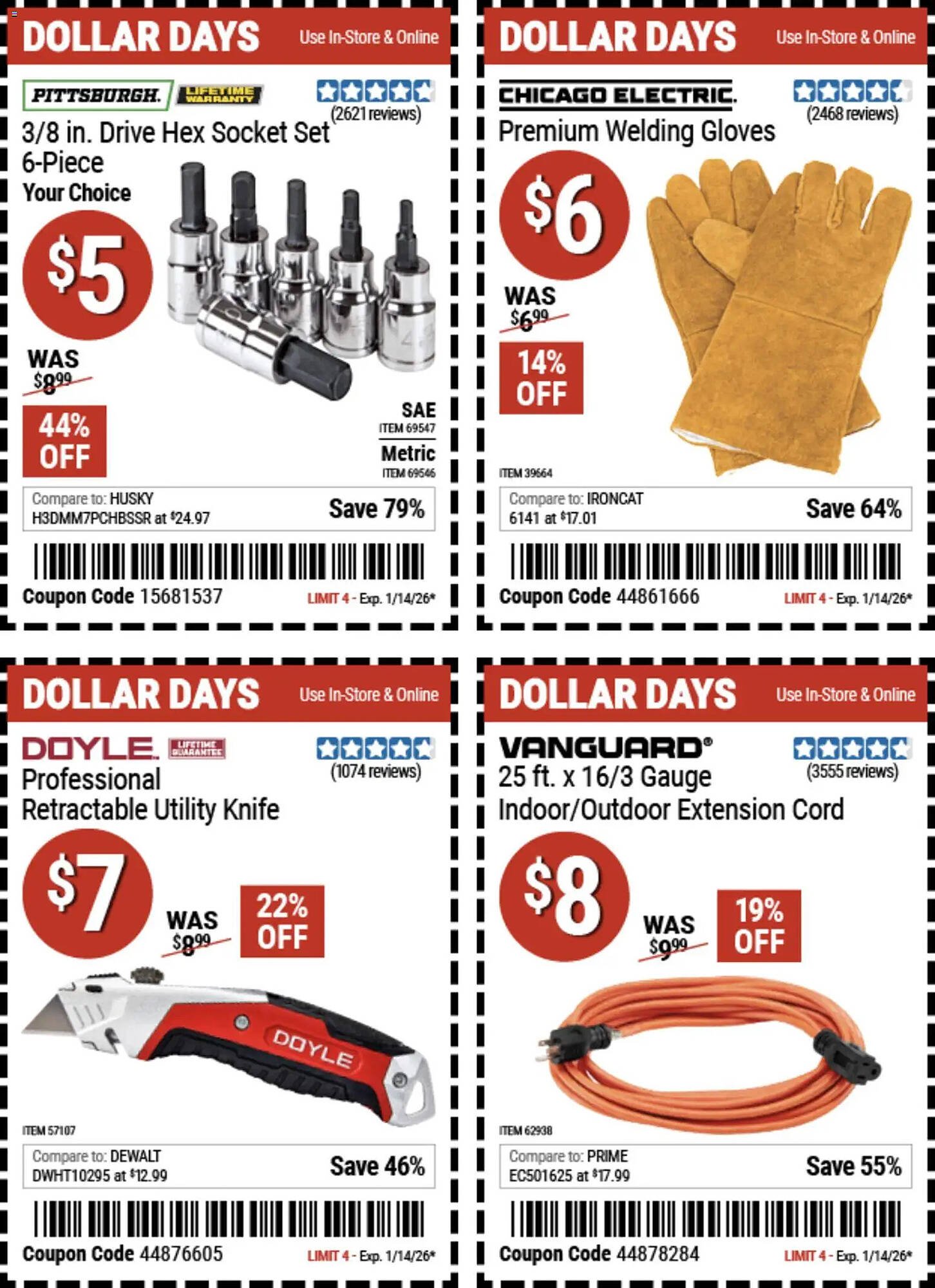 Harbor Freight Tools weekly ad