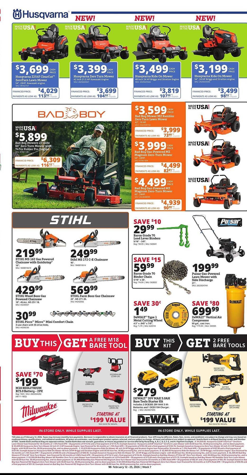 Rural King weekly ad