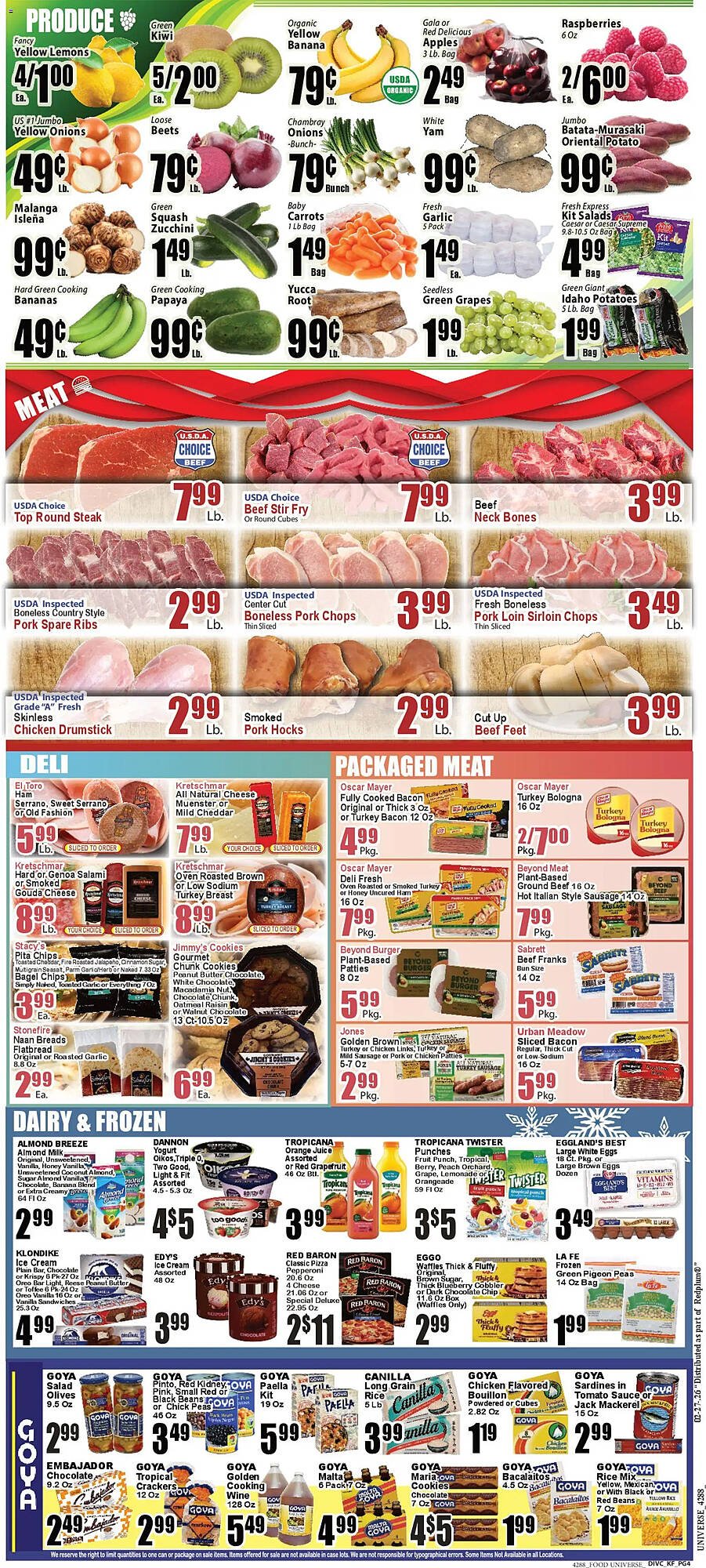 Food Universe circular