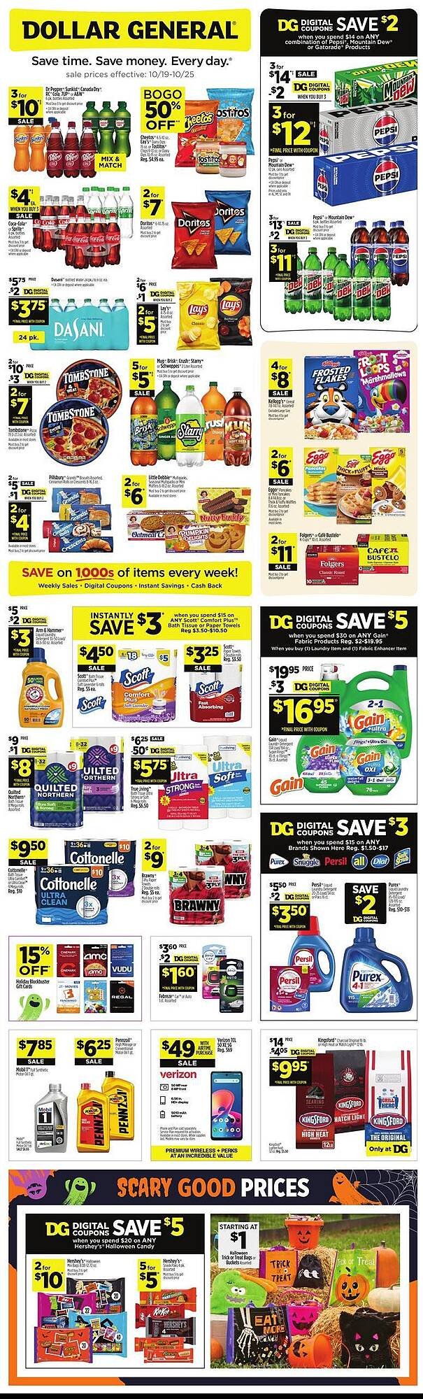 Dollar General weekly ad (2025-10-19 - 2025-10-25) | 1