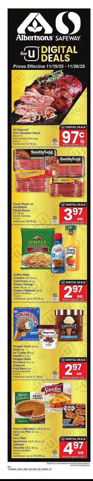 Safeway weekly ad