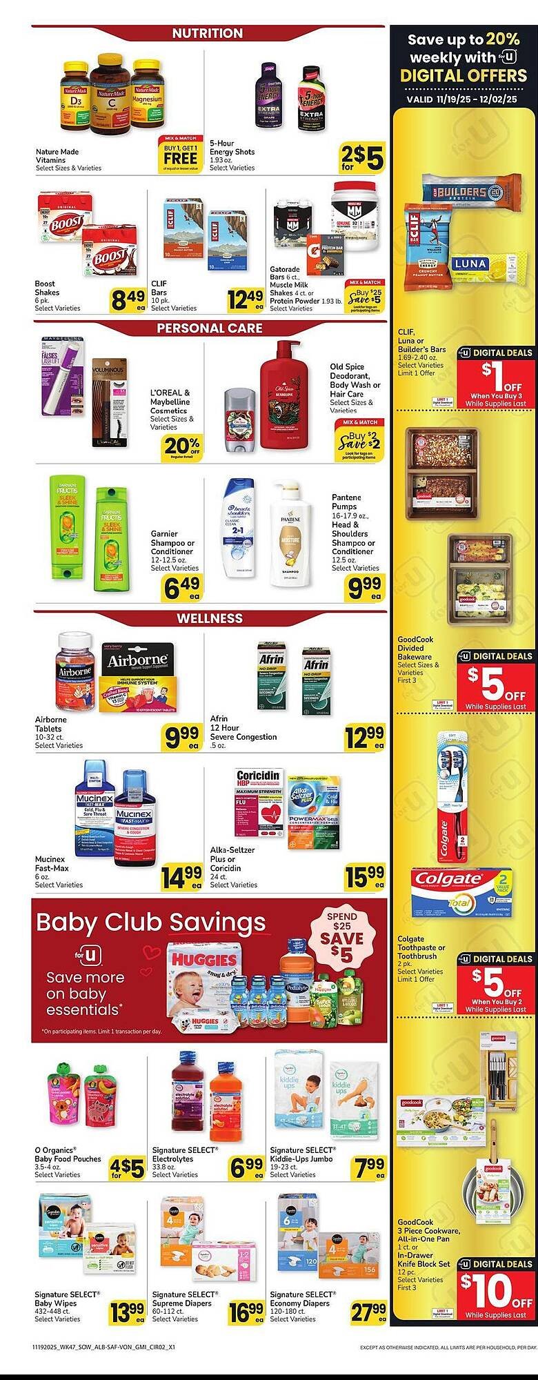 Safeway weekly ad