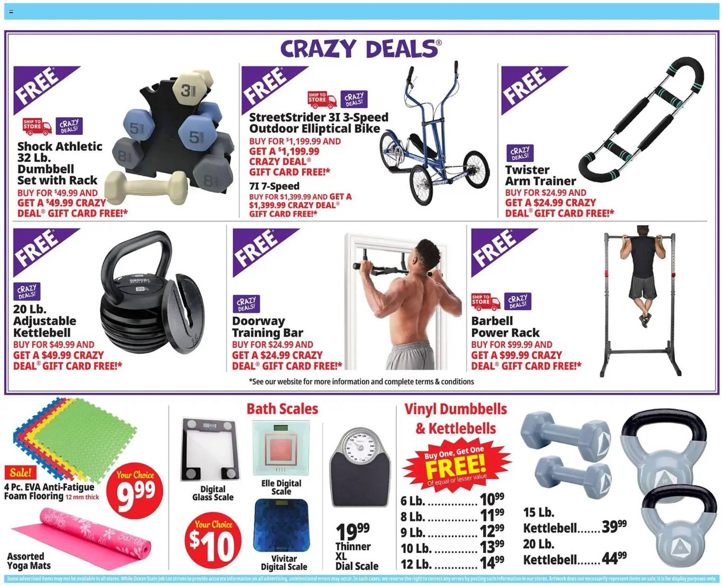 Ocean State Job Lot flyer