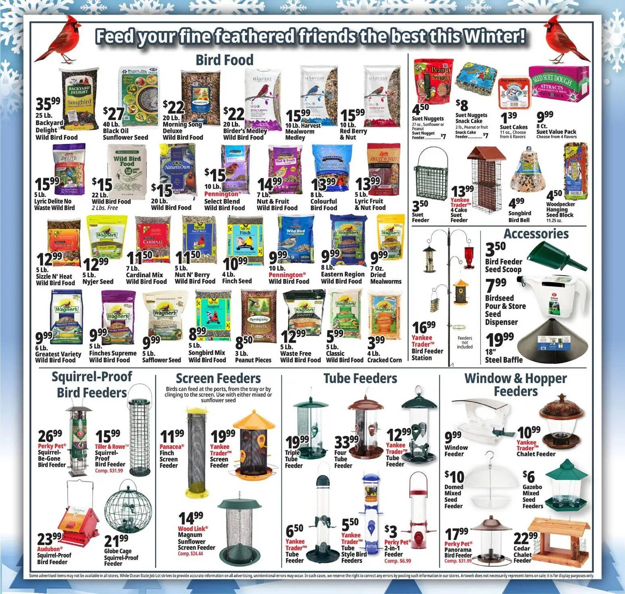 Ocean State Job Lot flyer