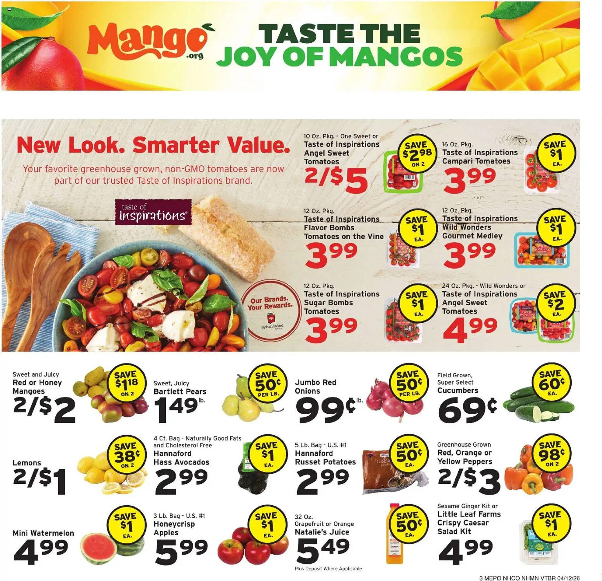 Hannaford flyer