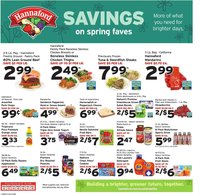 Hannaford flyer