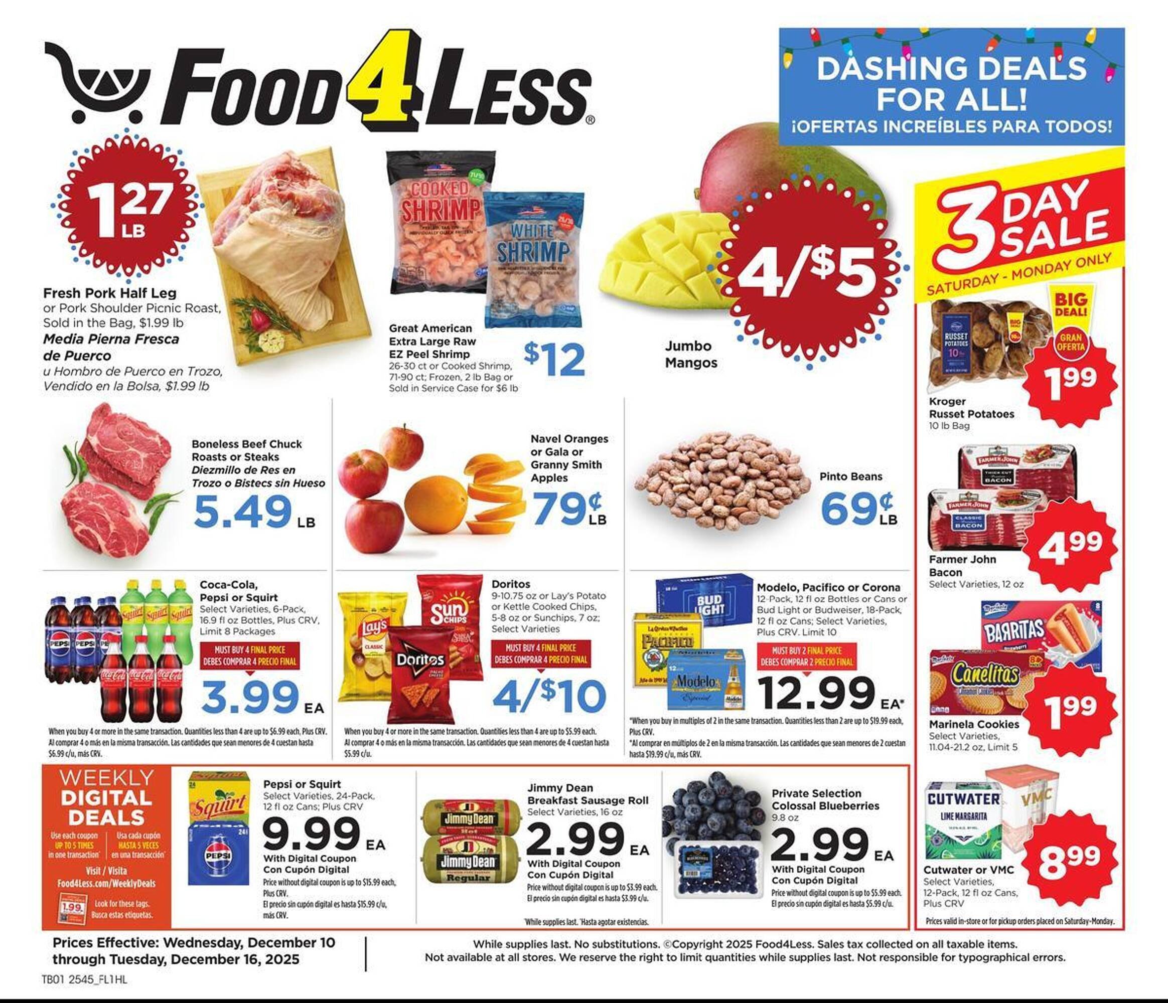 Food 4 Less weekly ad