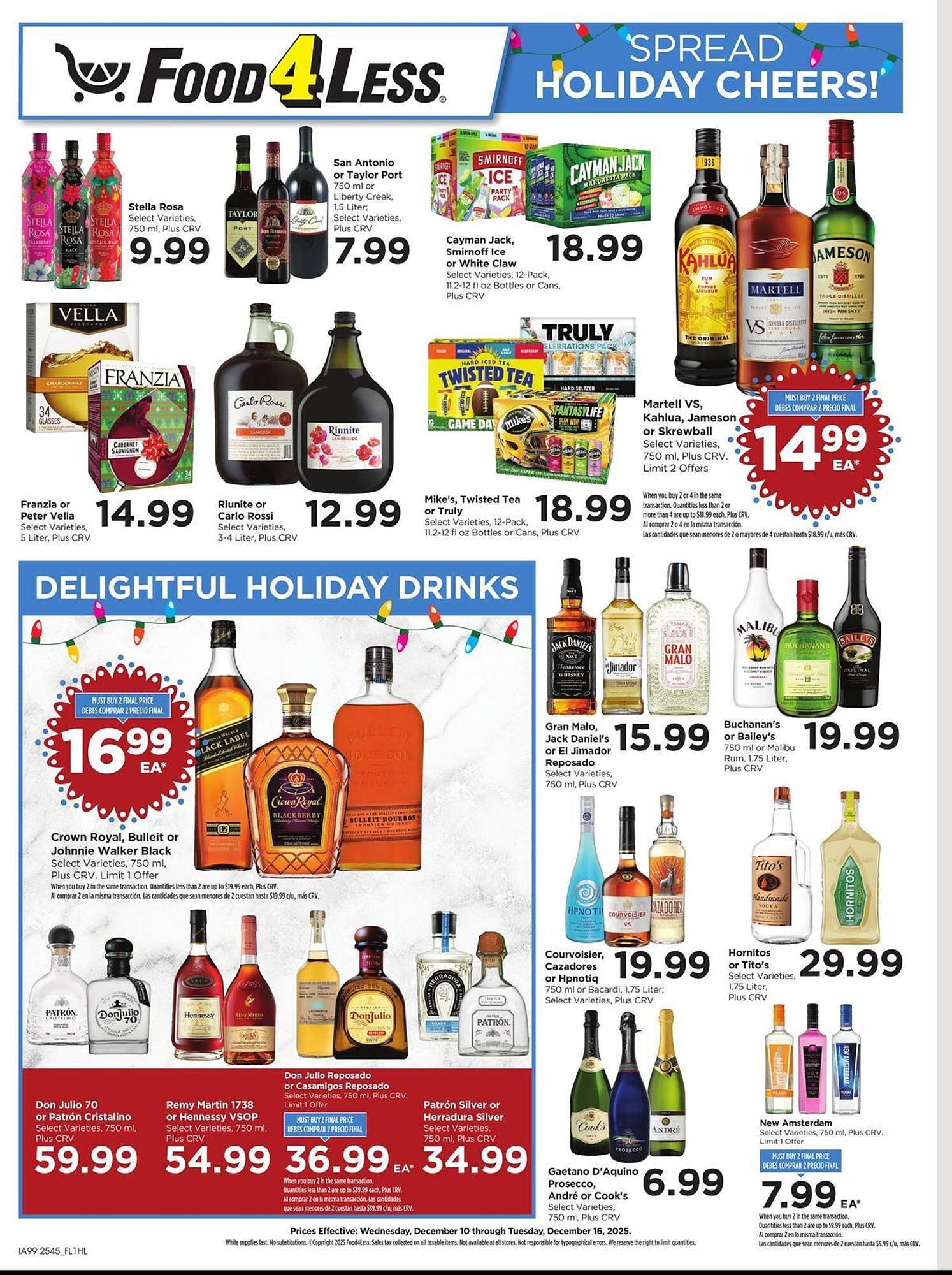 Food 4 Less weekly ad