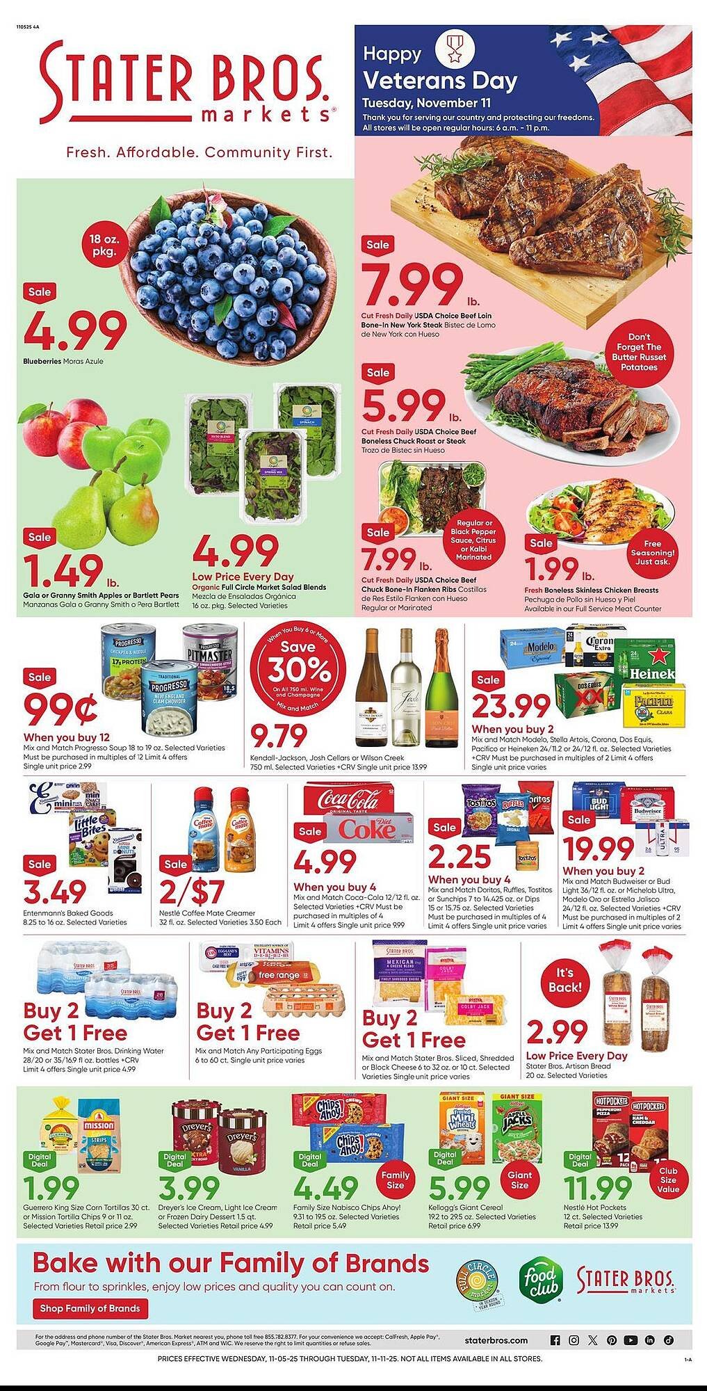 Stater Bros weekly ad (2025-11-05 - 2025-11-11) | 1