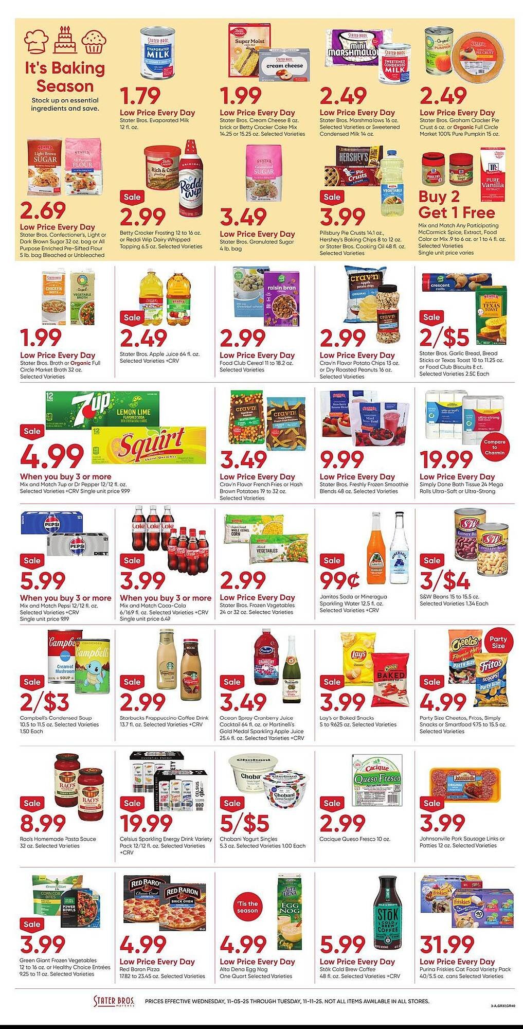 Stater Bros weekly ad (2025-11-05 - 2025-11-11) | 3