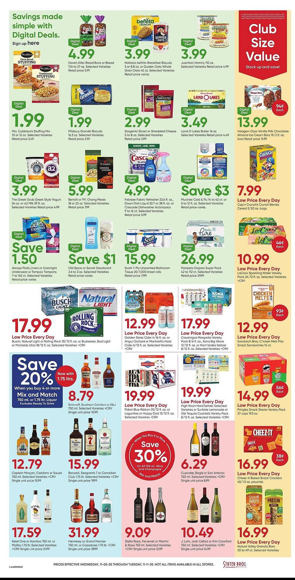 Stater Bros weekly ad (2025-11-05 - 2025-11-11) | 4