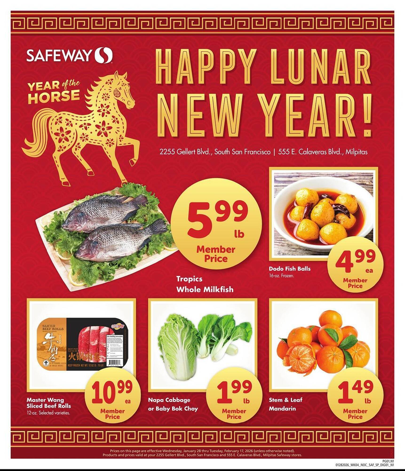 Safeway weekly ad