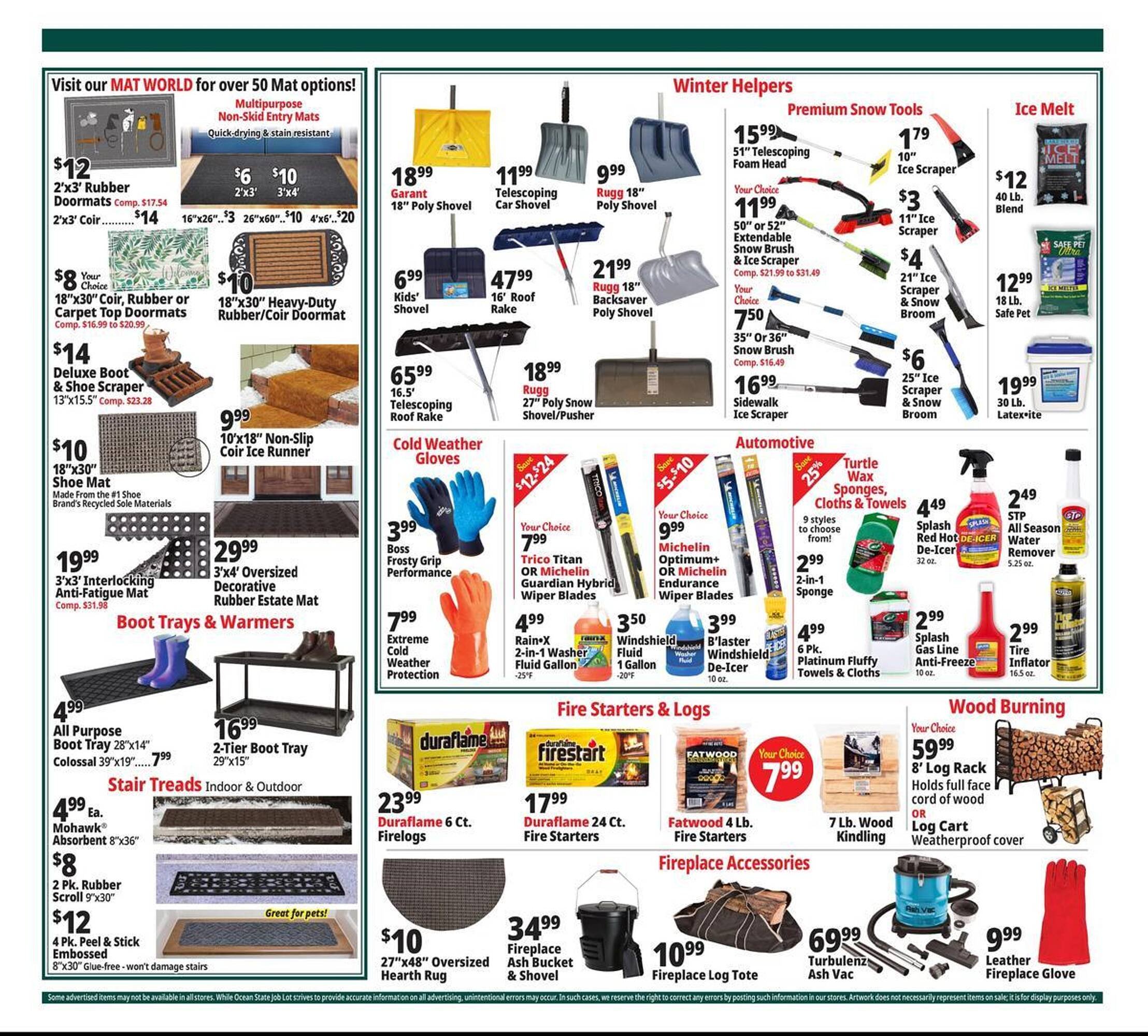 Ocean State Job Lot flyer