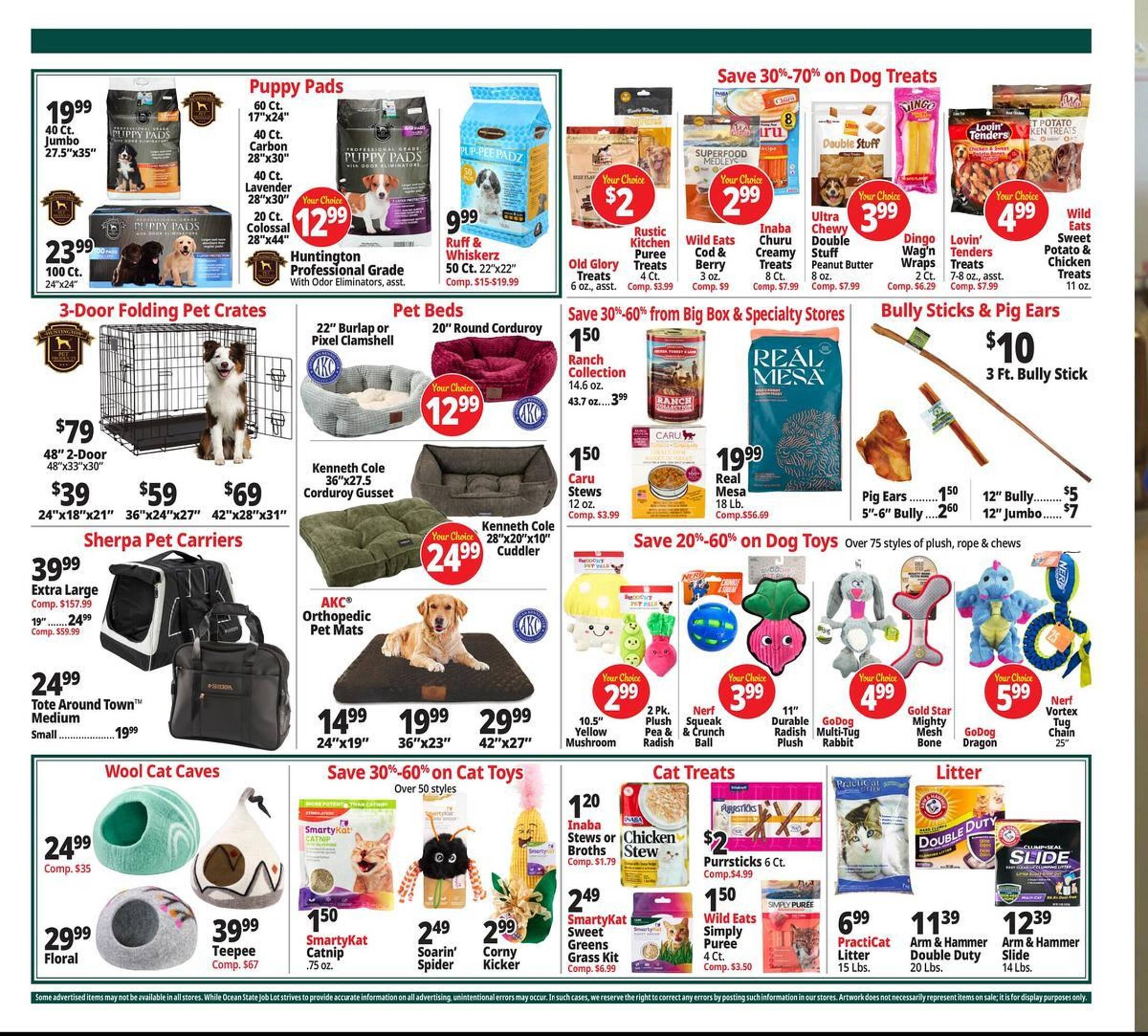 Ocean State Job Lot flyer