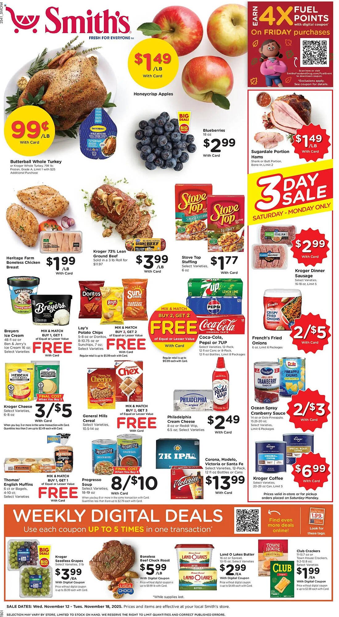 Smith&#039;s weekly ad (2025-11-12 - 2025-11-18) | 1