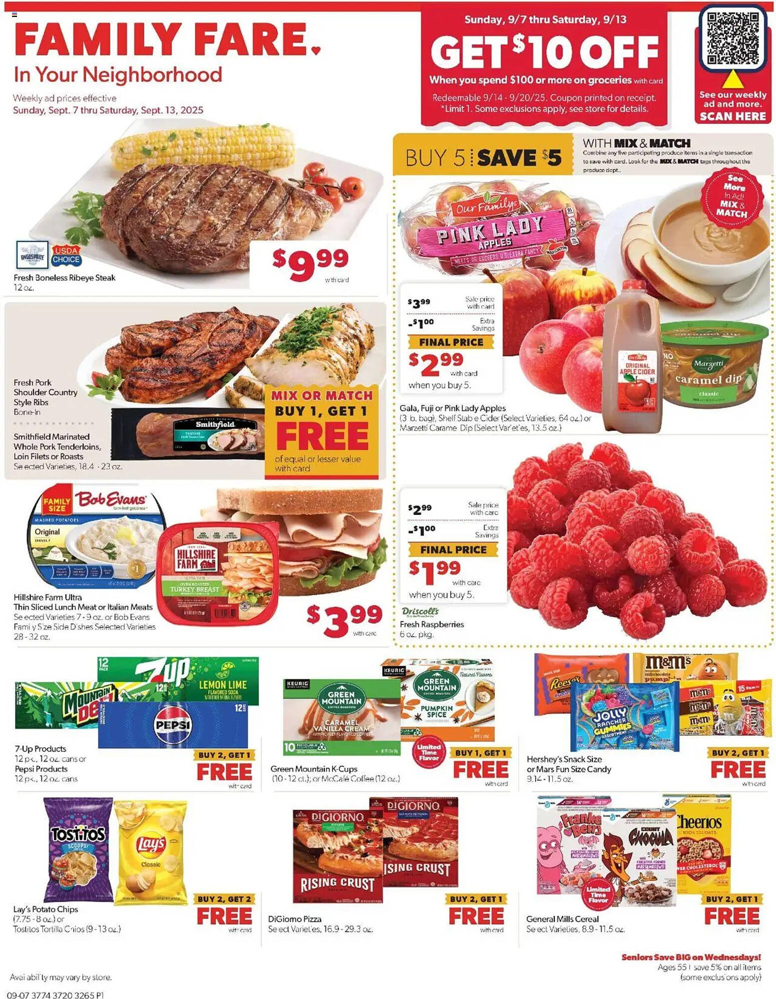 Family Fare weekly ad (2025-09-07 - 2025-09-13) | 1