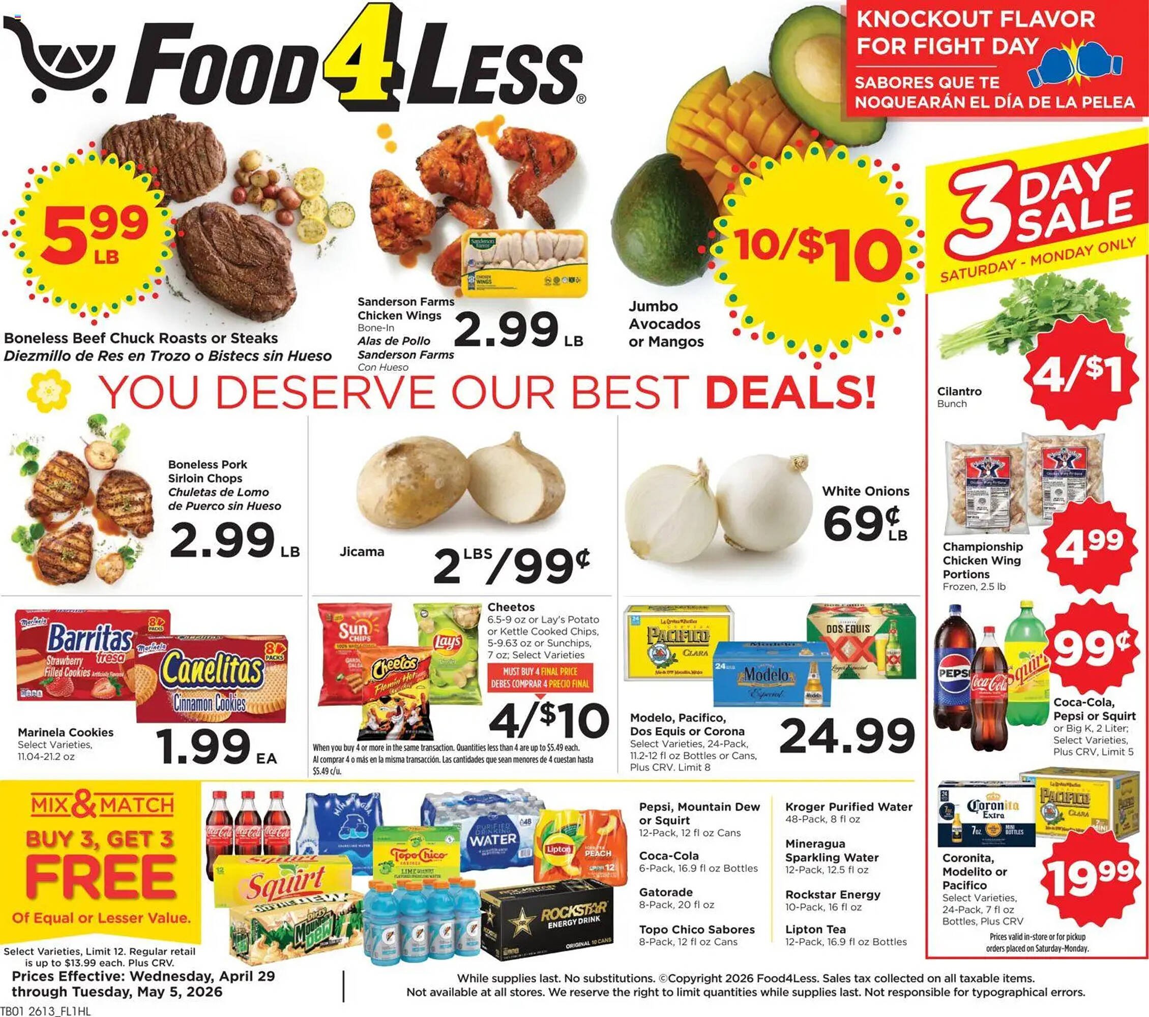 Food 4 Less weekly ad
