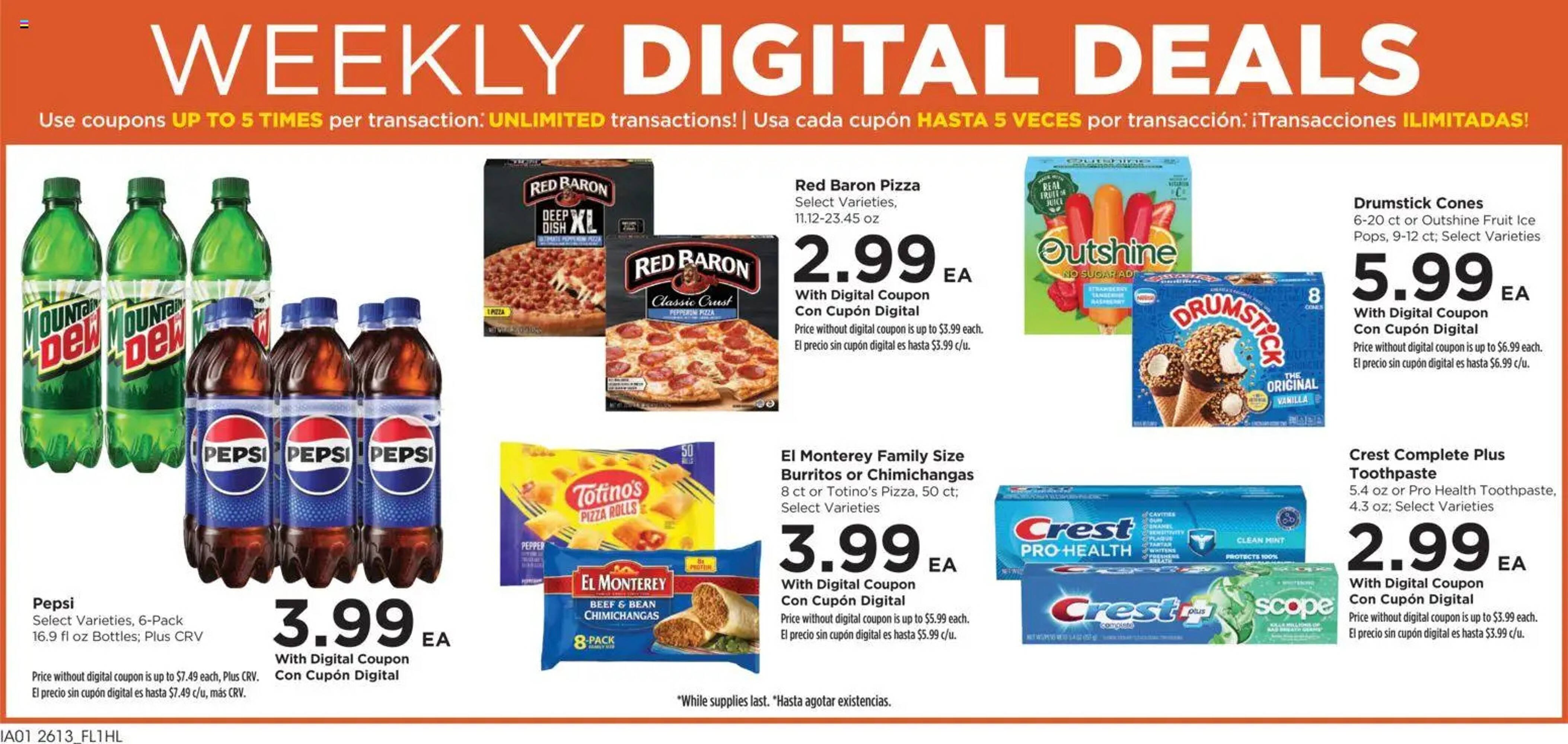 Food 4 Less weekly ad