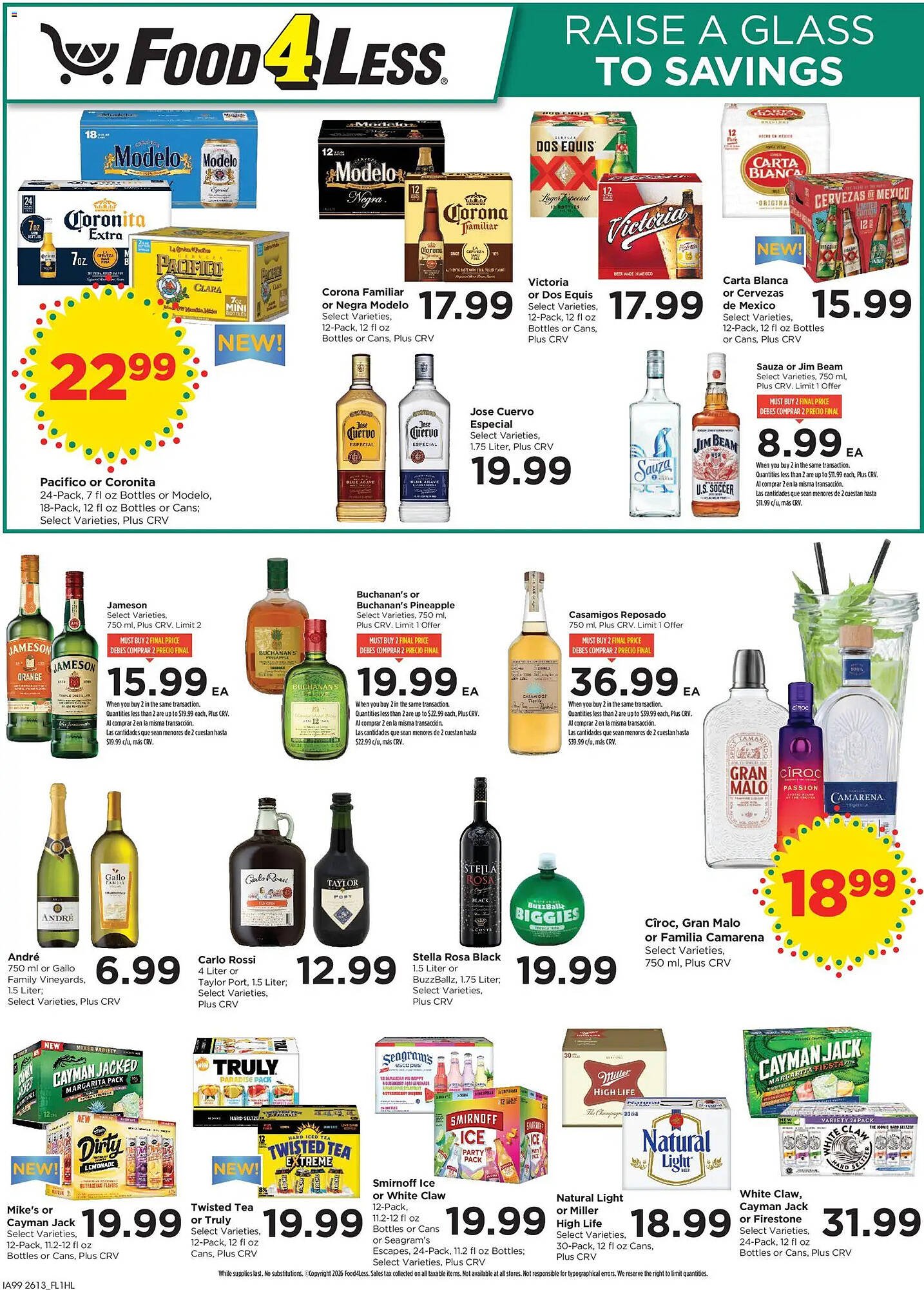 Food 4 Less weekly ad