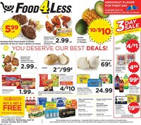 Food 4 Less weekly ad