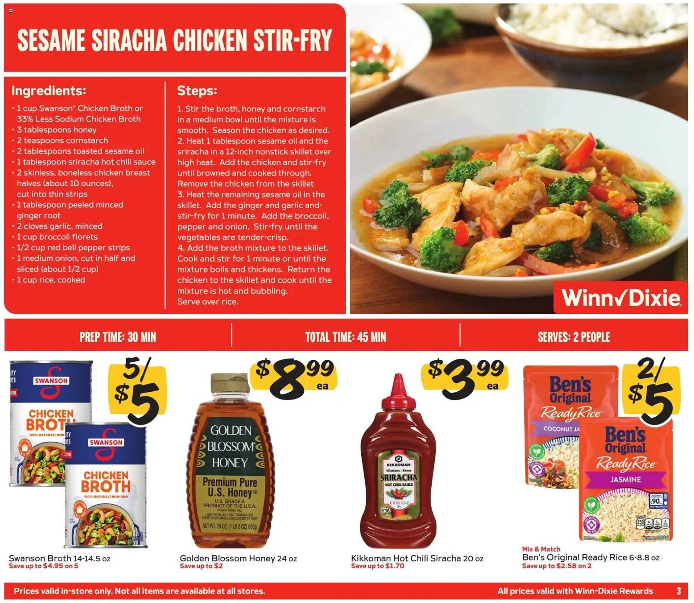Winn Dixie weekly ad