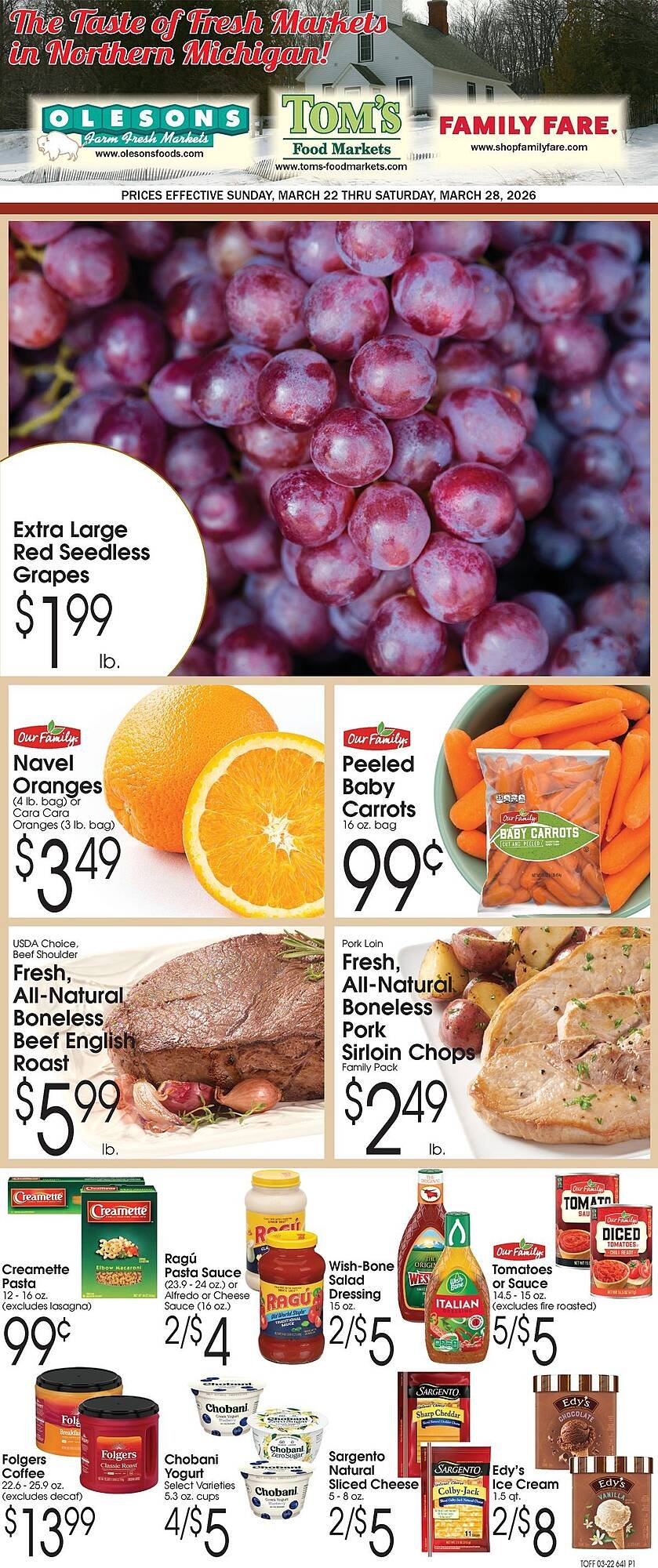 Family Fare weekly ad