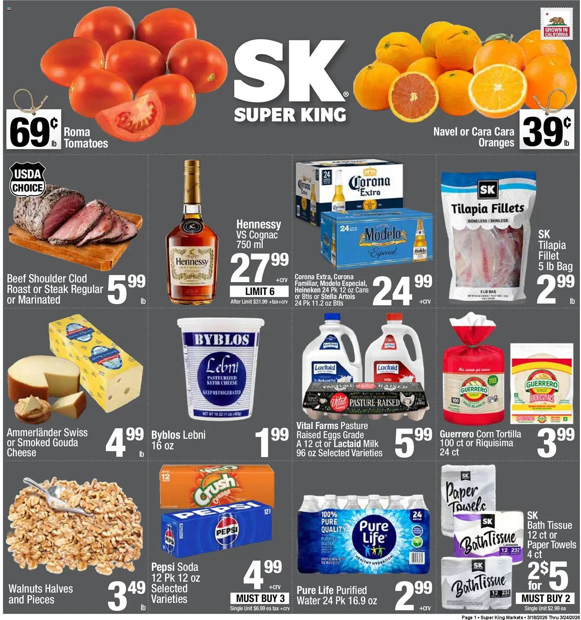 Super King Markets weekly ad