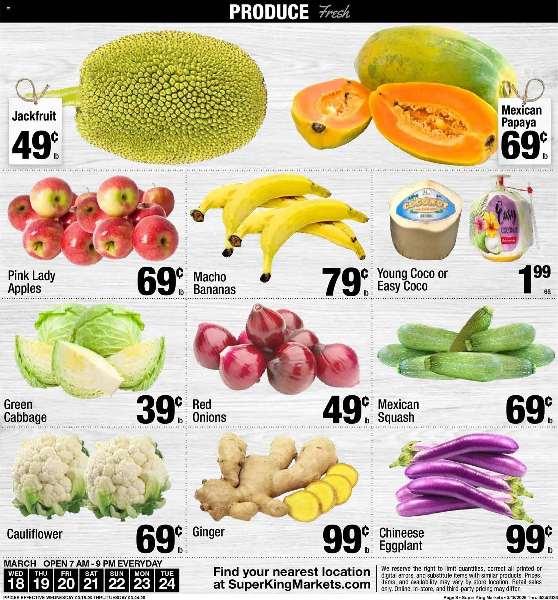 Super King Markets weekly ad