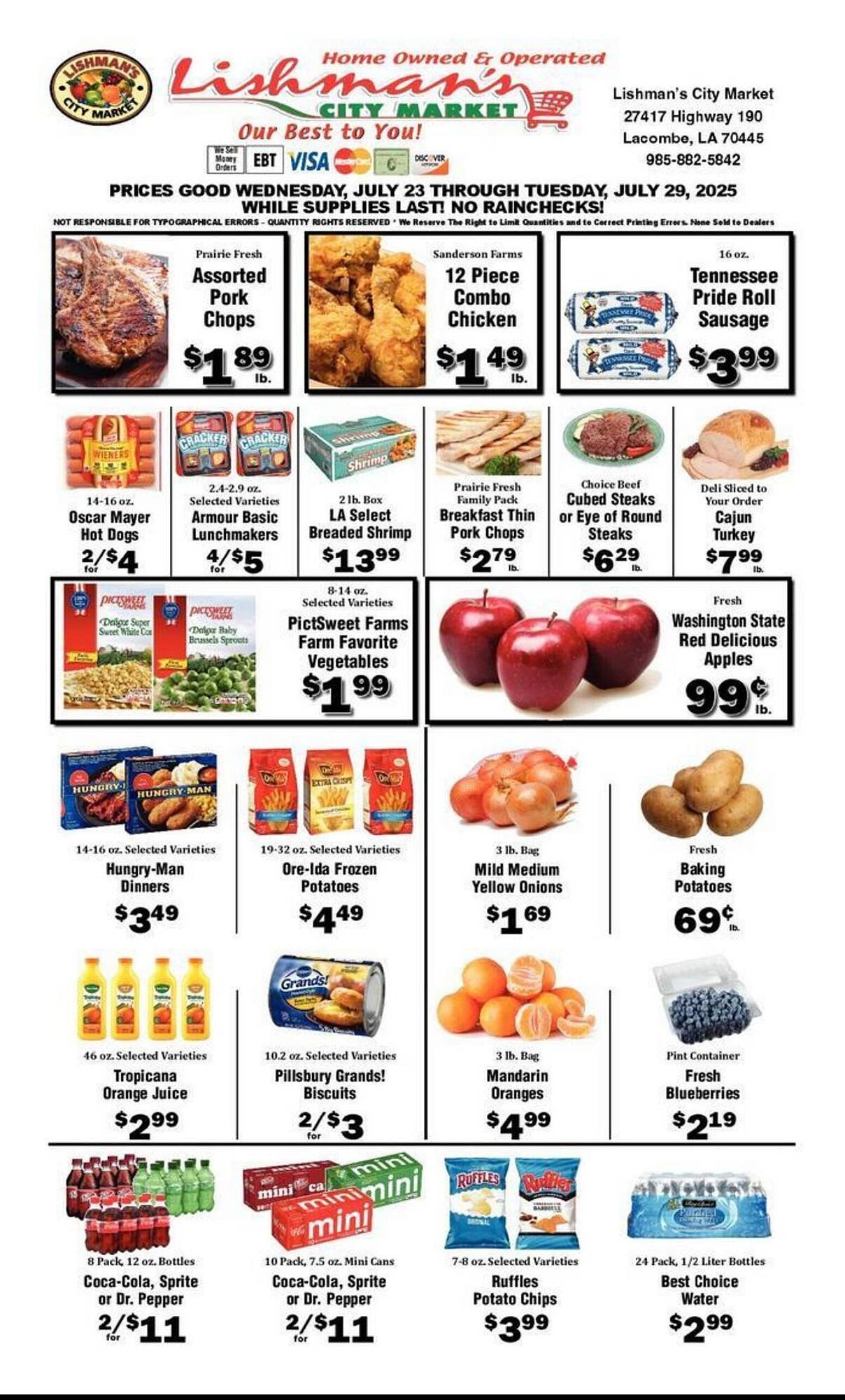 Lishman&#039;s City Market Weekly Ad (2025-07-23 - 2025-07-29) | 1